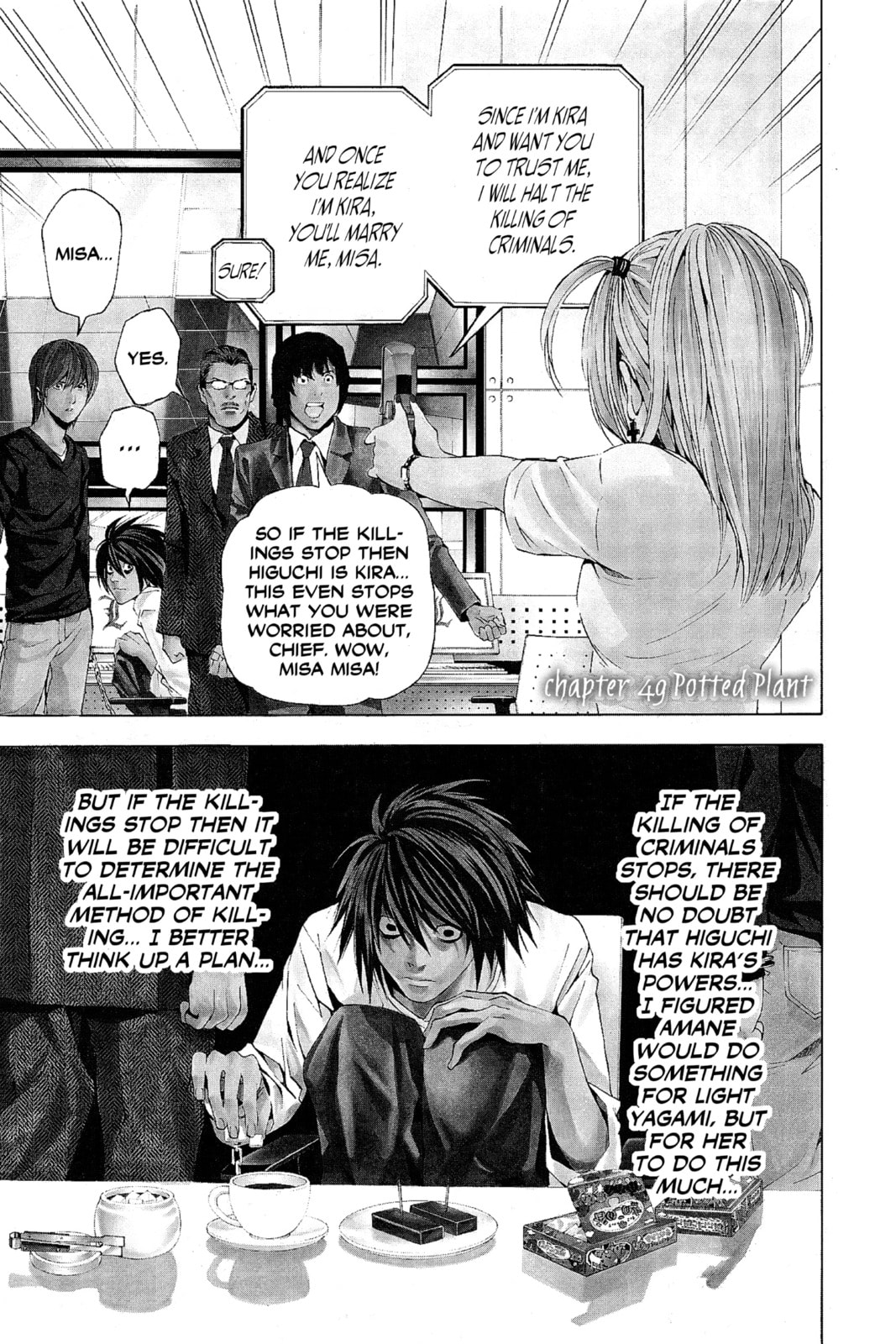 Death Note Chapter 49 page 1 - 