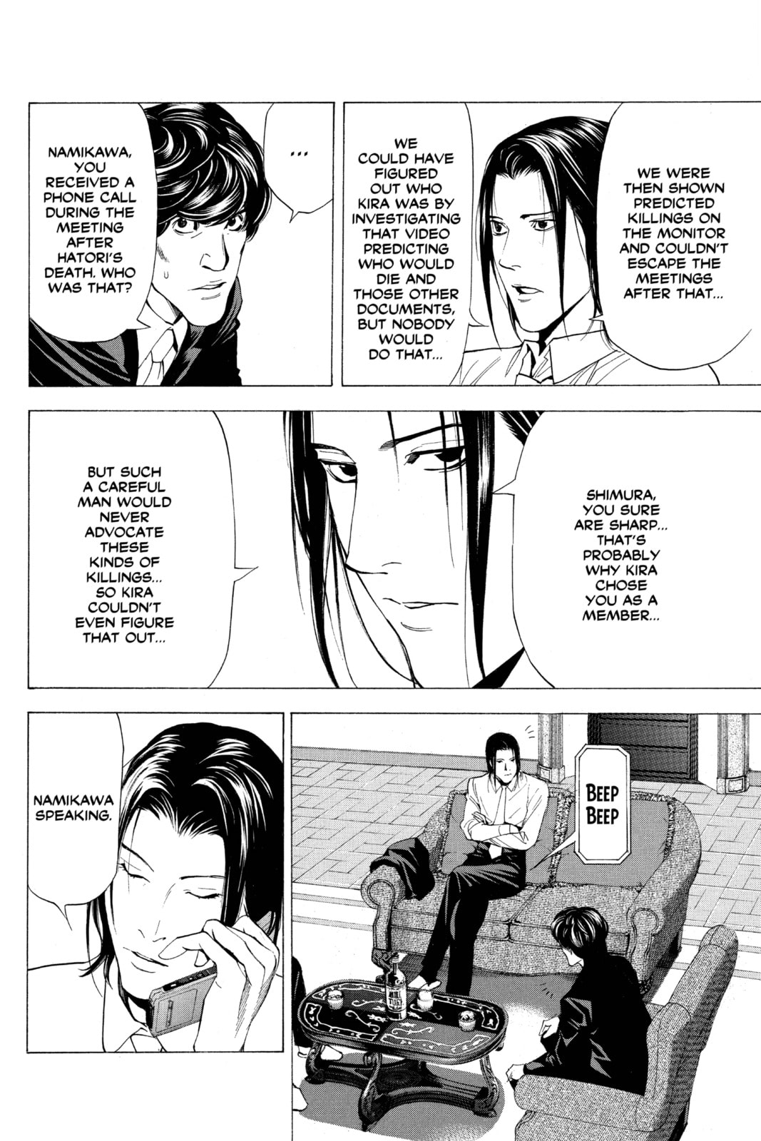 Death Note Chapter 50 page 6 - 