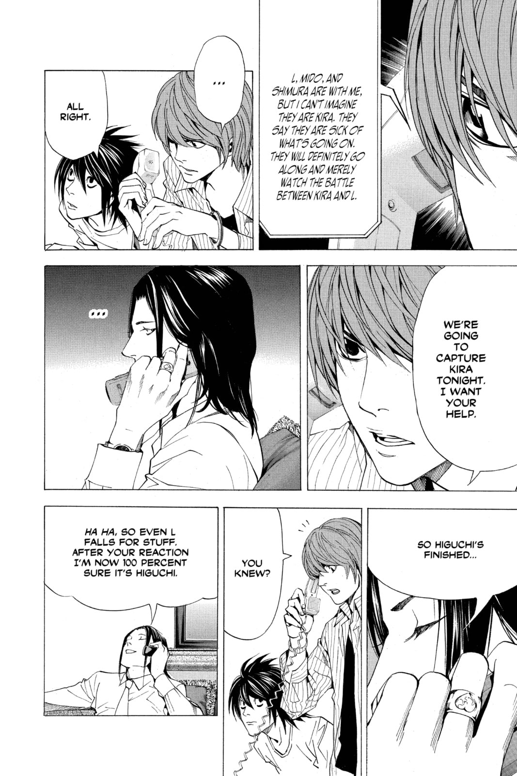 Death Note Chapter 50 page 8 - 