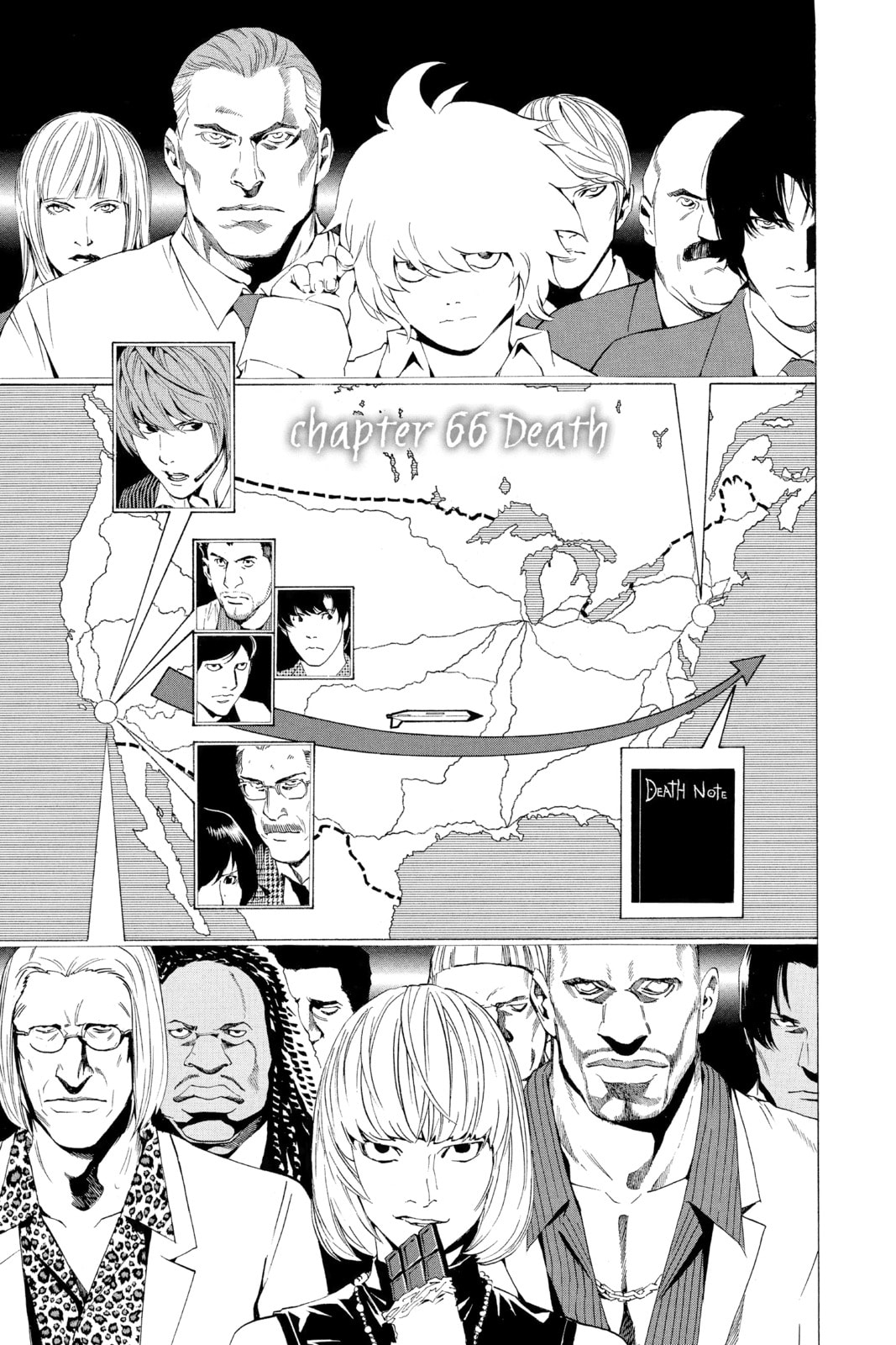 Death Note Chapter 66 page 1 - 
