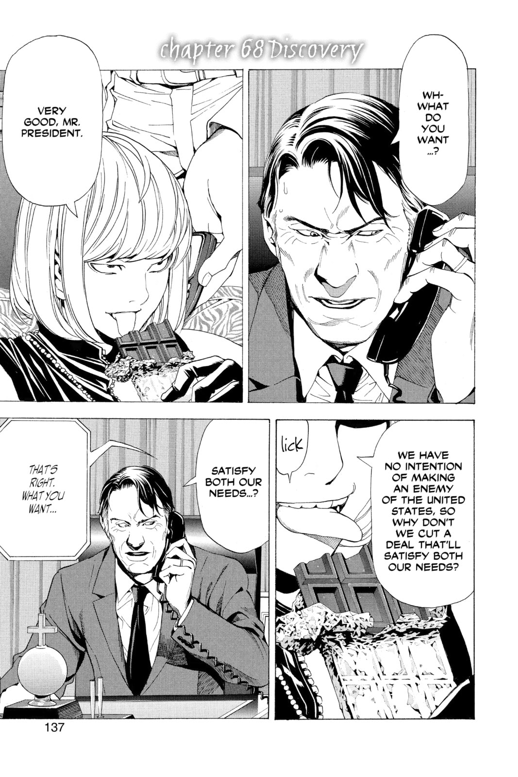 Death Note Chapter 68 page 1 - 