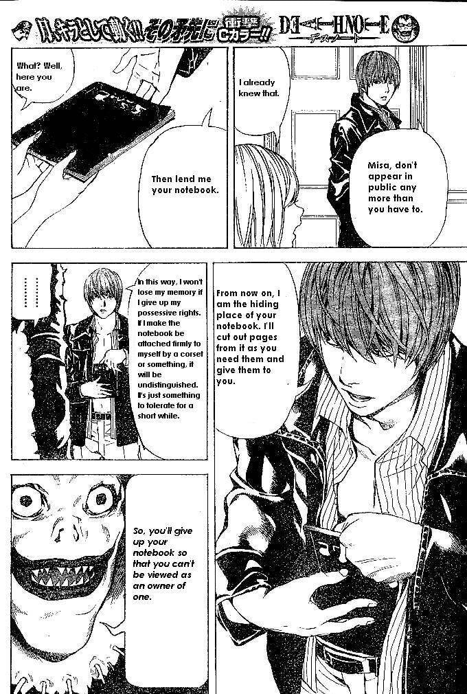 Death Note Chapter 71 page 8 - 