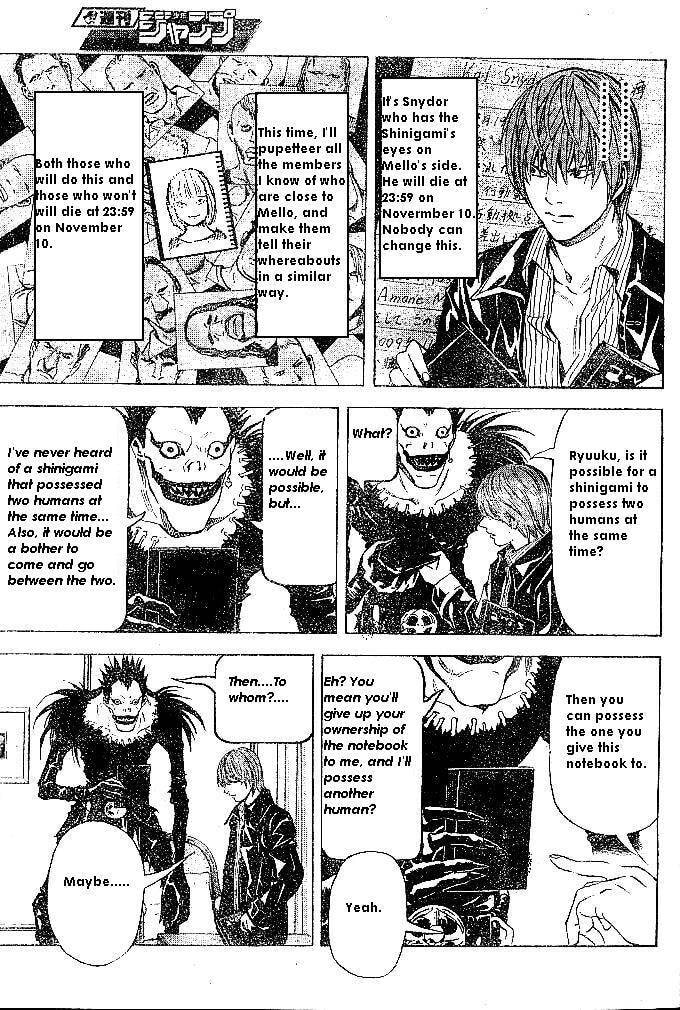Death Note Chapter 71 page 9 - 