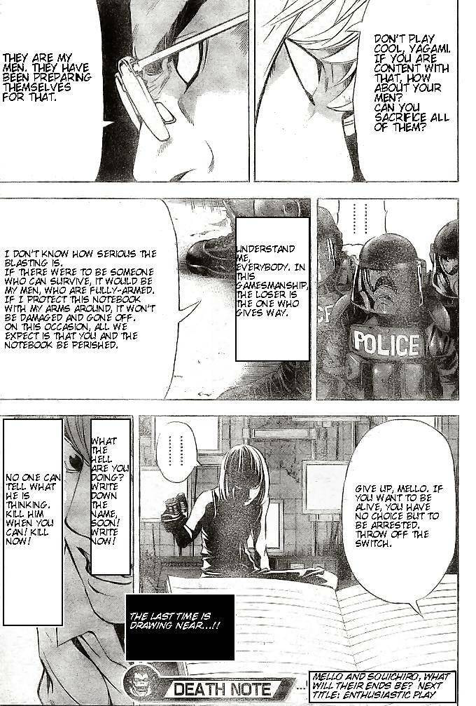 Death Note Chapter 73 page 19 - 