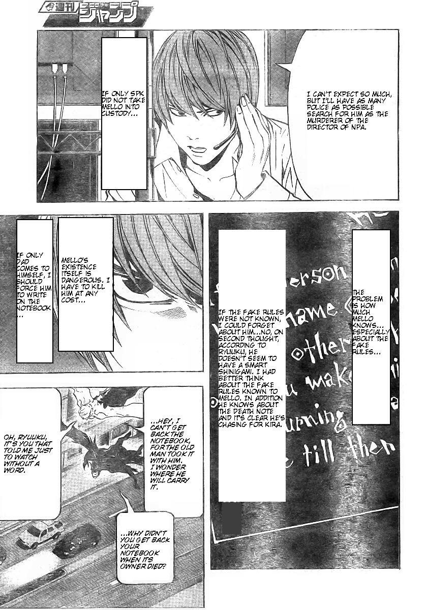 Death Note Chapter 74 page 11 - 