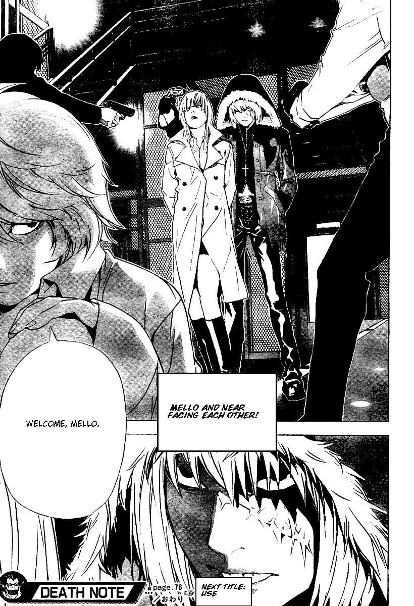 Death Note Chapter 76 page 21 - 