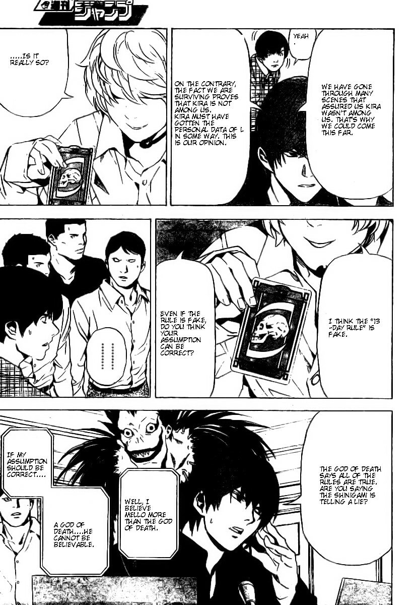 Death Note Chapter 78 page 11 - 