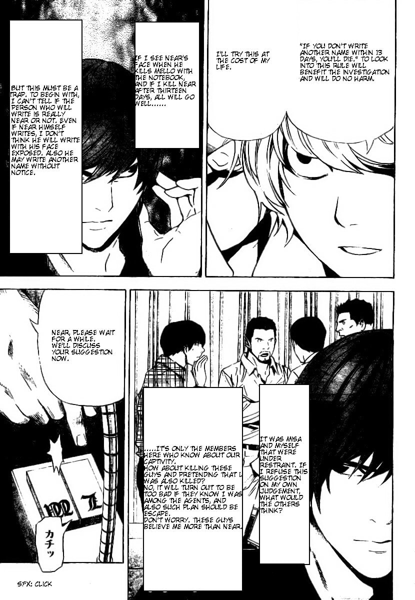Death Note Chapter 78 page 15 - 