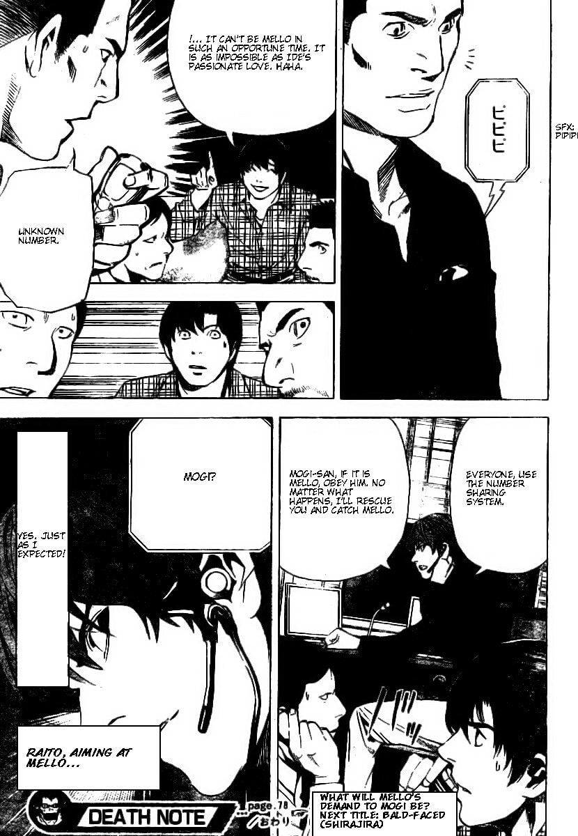 Death Note Chapter 78 page 19 - 