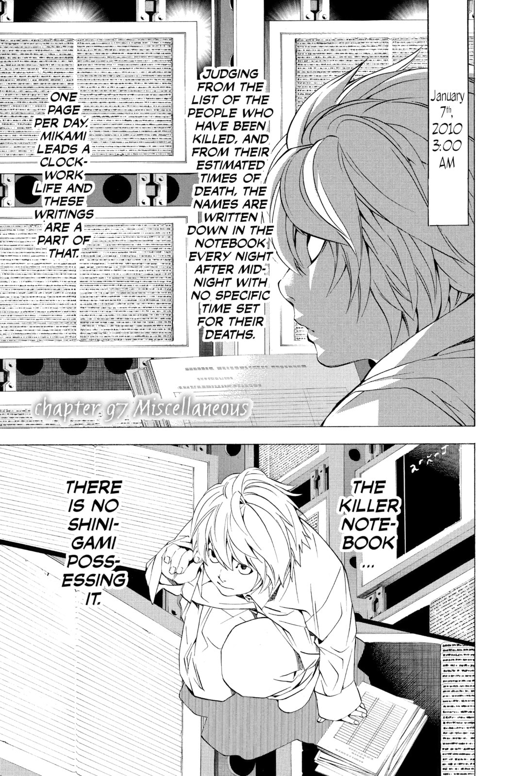 Death Note Chapter 97 page 1 - 