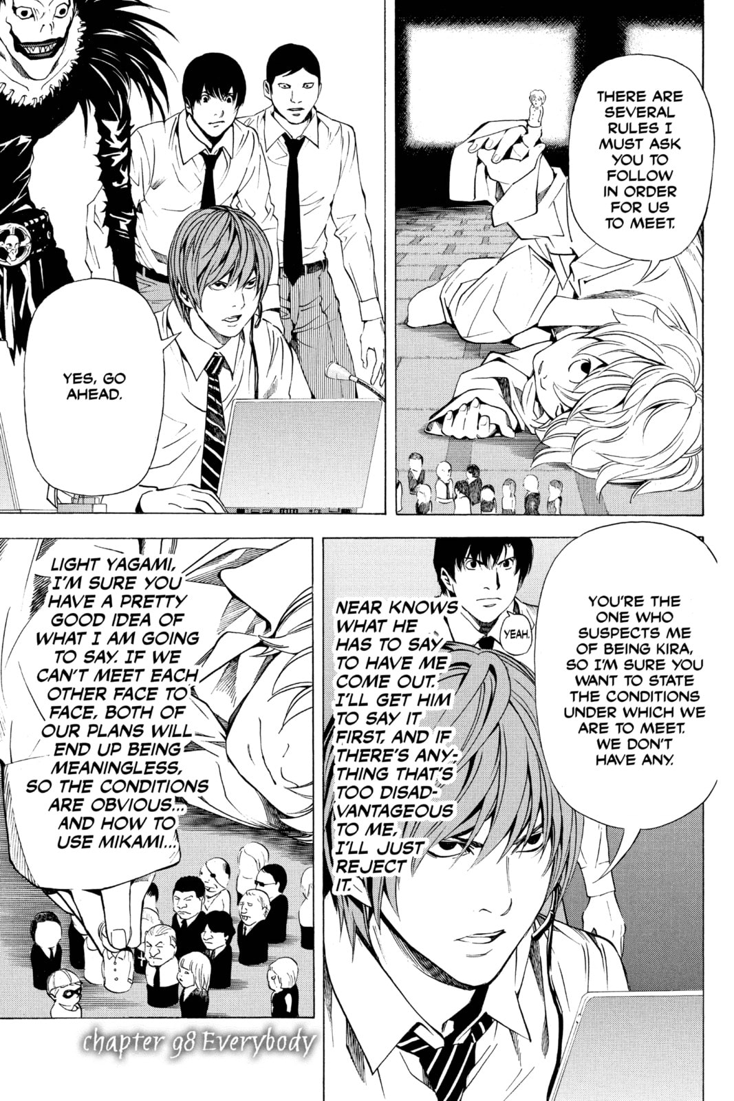 Death Note Chapter 98 page 1 - 