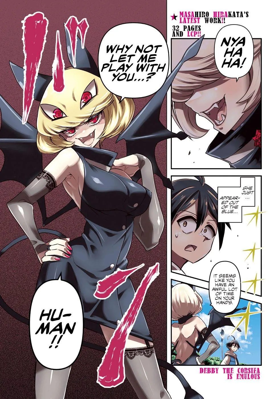 Debby the Corsifa is Emulous Chapter 0 page 1 - 