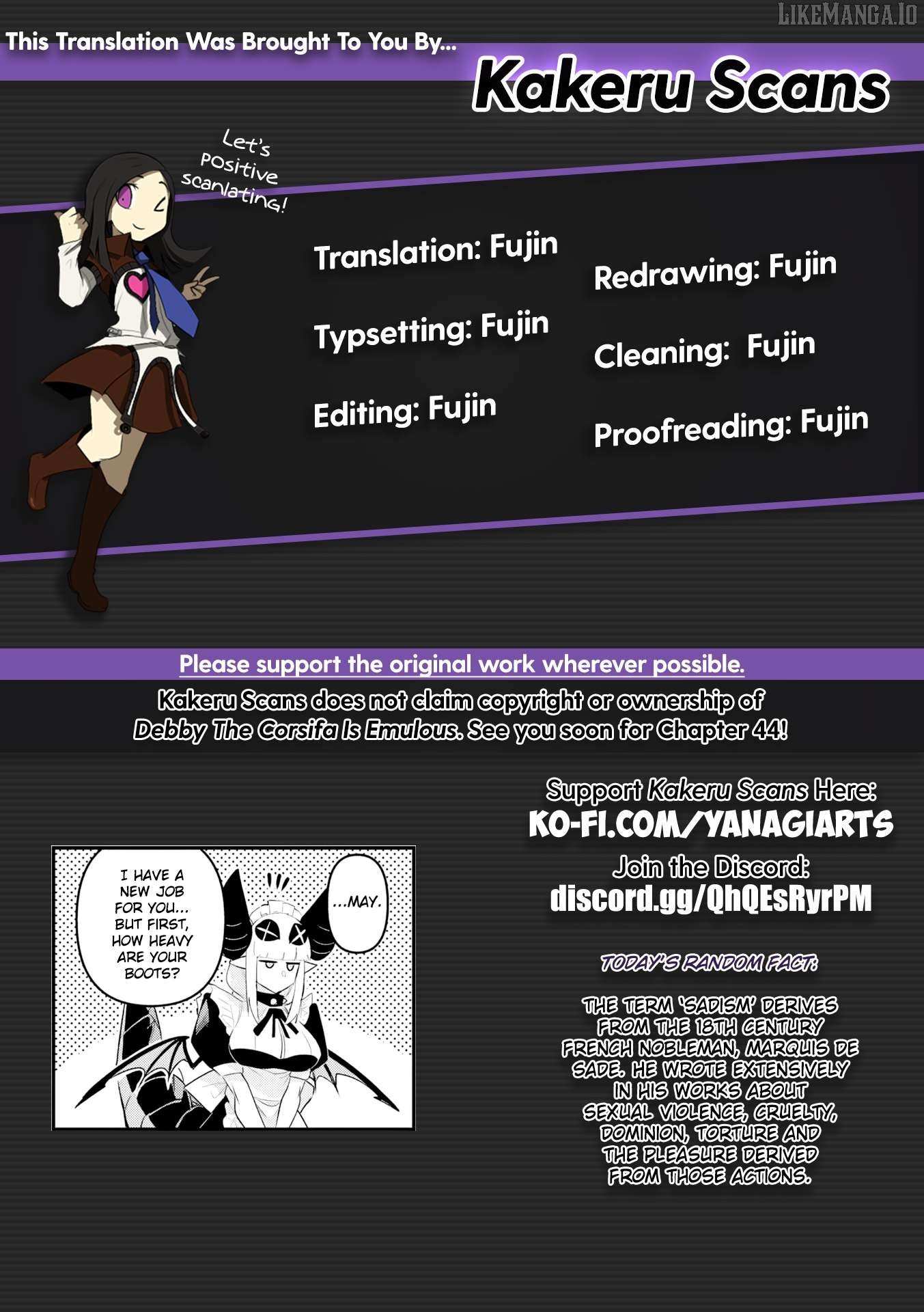 Debby the Corsifa is Emulous Chapter 44 page 18 - 