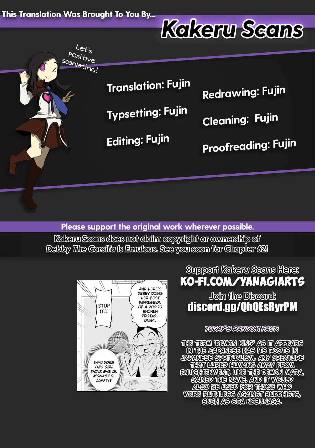 Debby the Corsifa is Emulous Chapter 61 page 16 - 