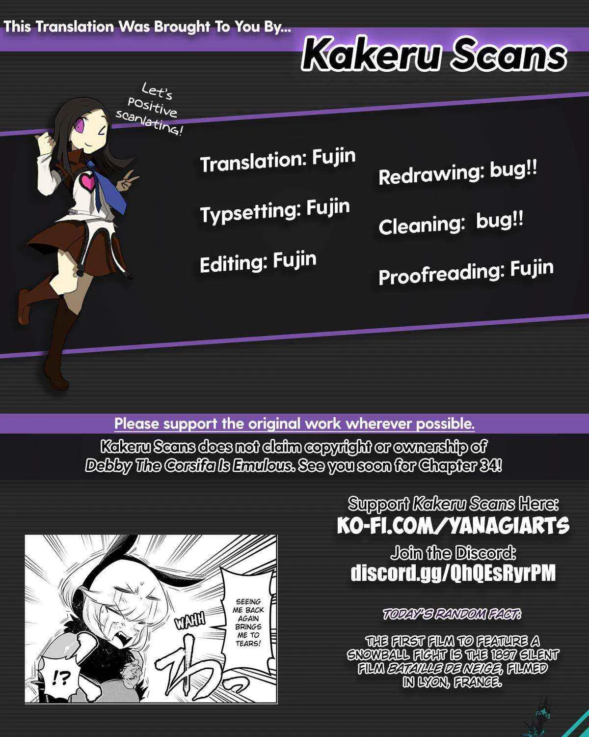 Debby the Corsifa wa Makezugirai Chapter 33 page 17 - 
