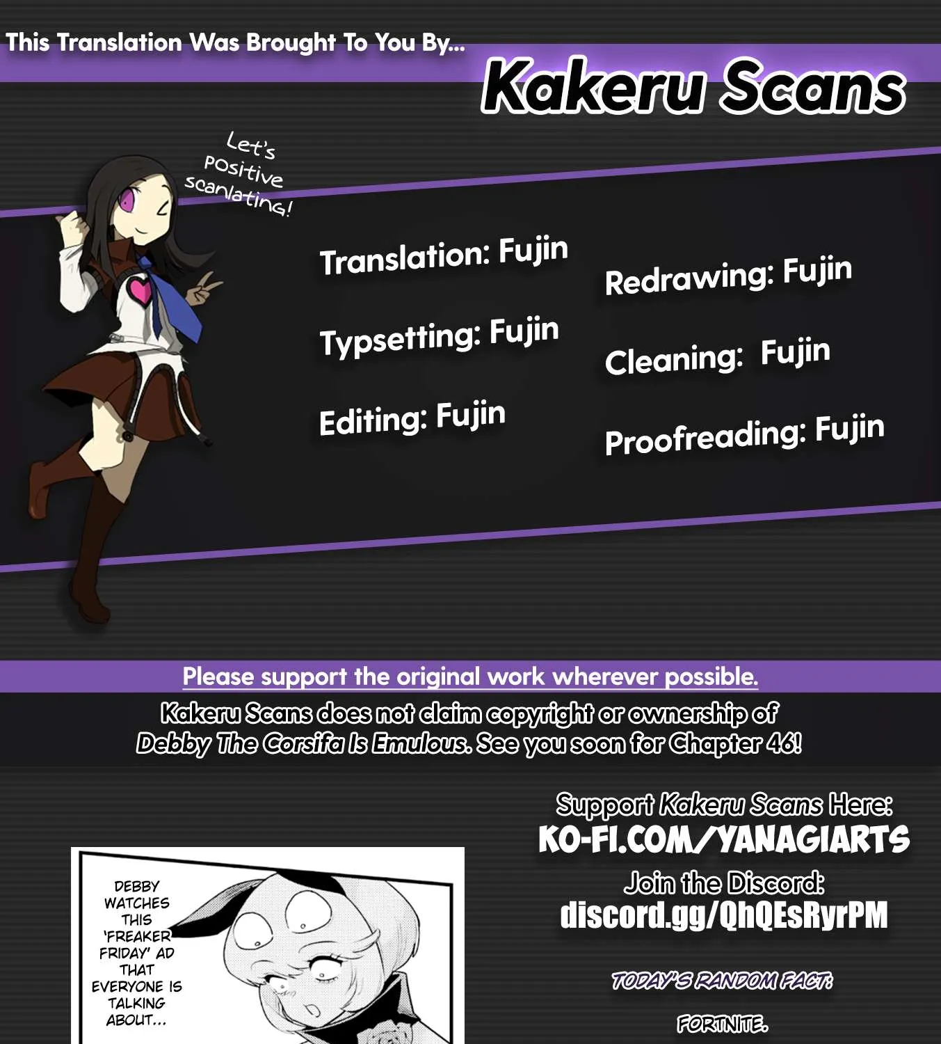 Debby the Corsifa wa Makezugirai Chapter 45 page 31 - 
