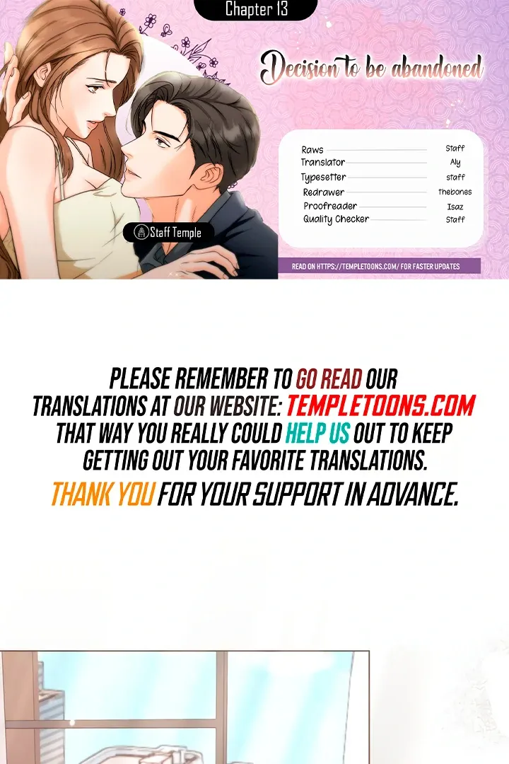 Decision To Be Abandoned Chapter 13 page 1 - 
