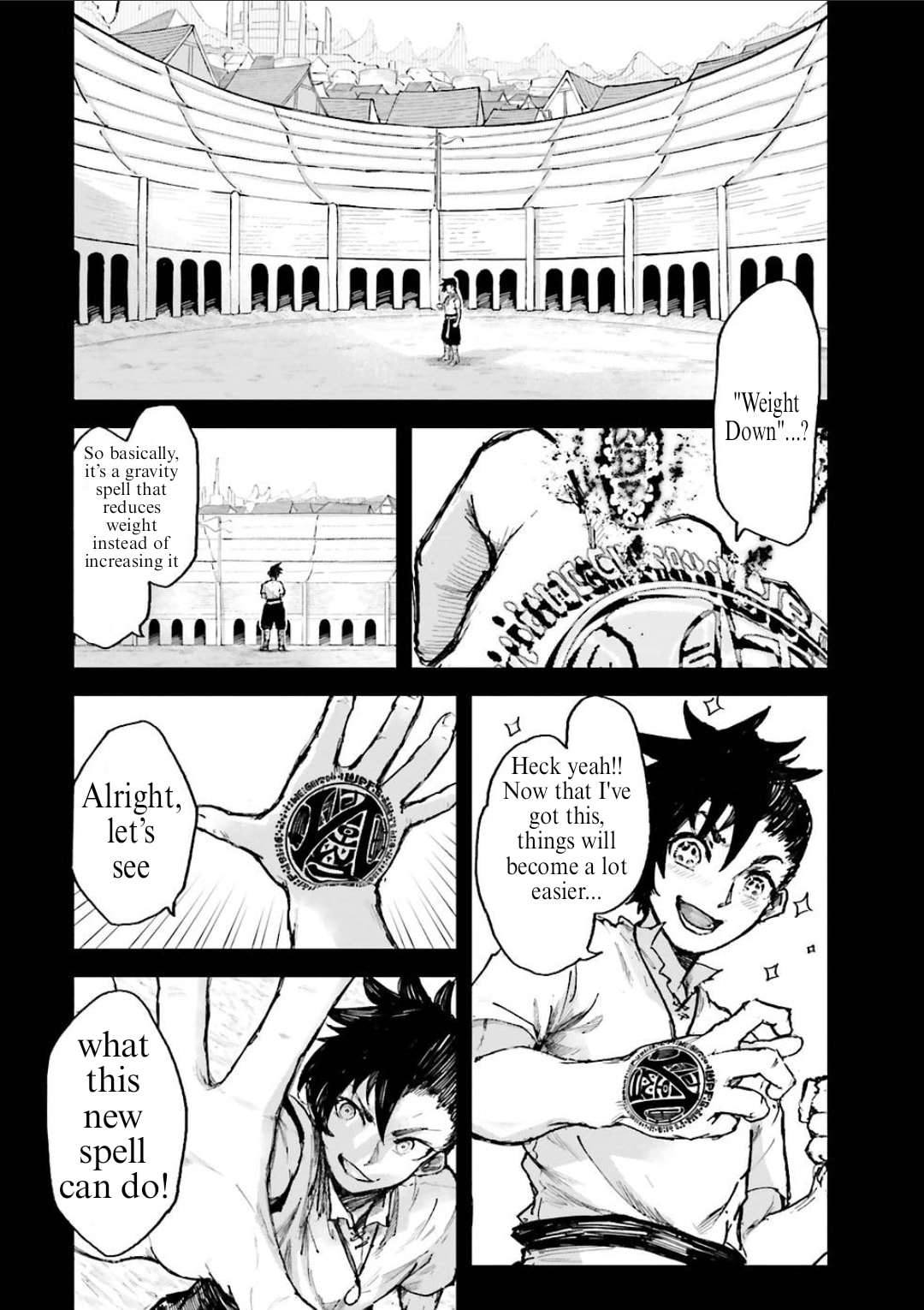 Defying Expectations with Gravity Magic to Be Unparalleled Chapter 3.1 page 4 - 