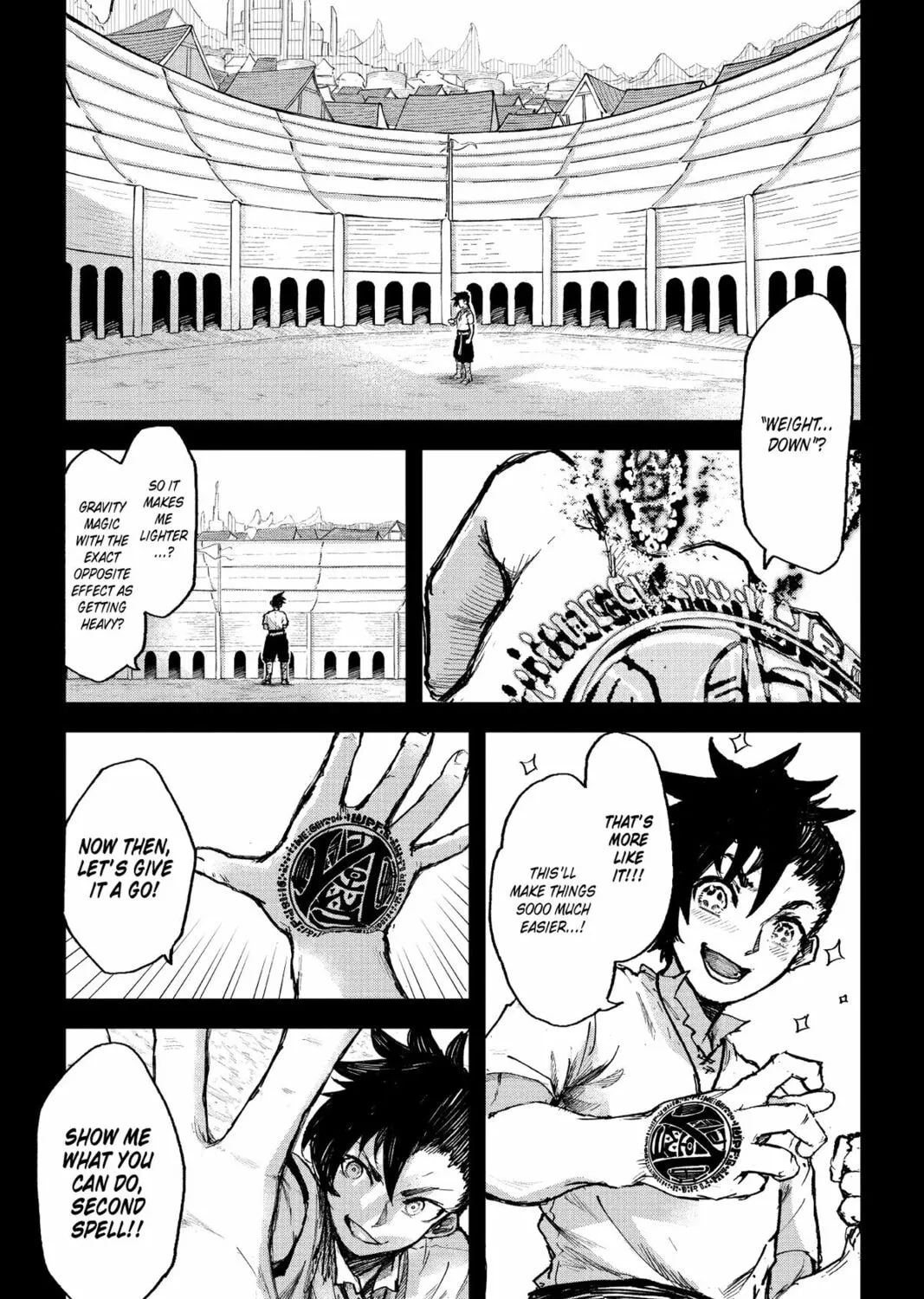 Defying Expectations with Gravity Magic to Be Unparalleled Chapter 3 page 7 - 