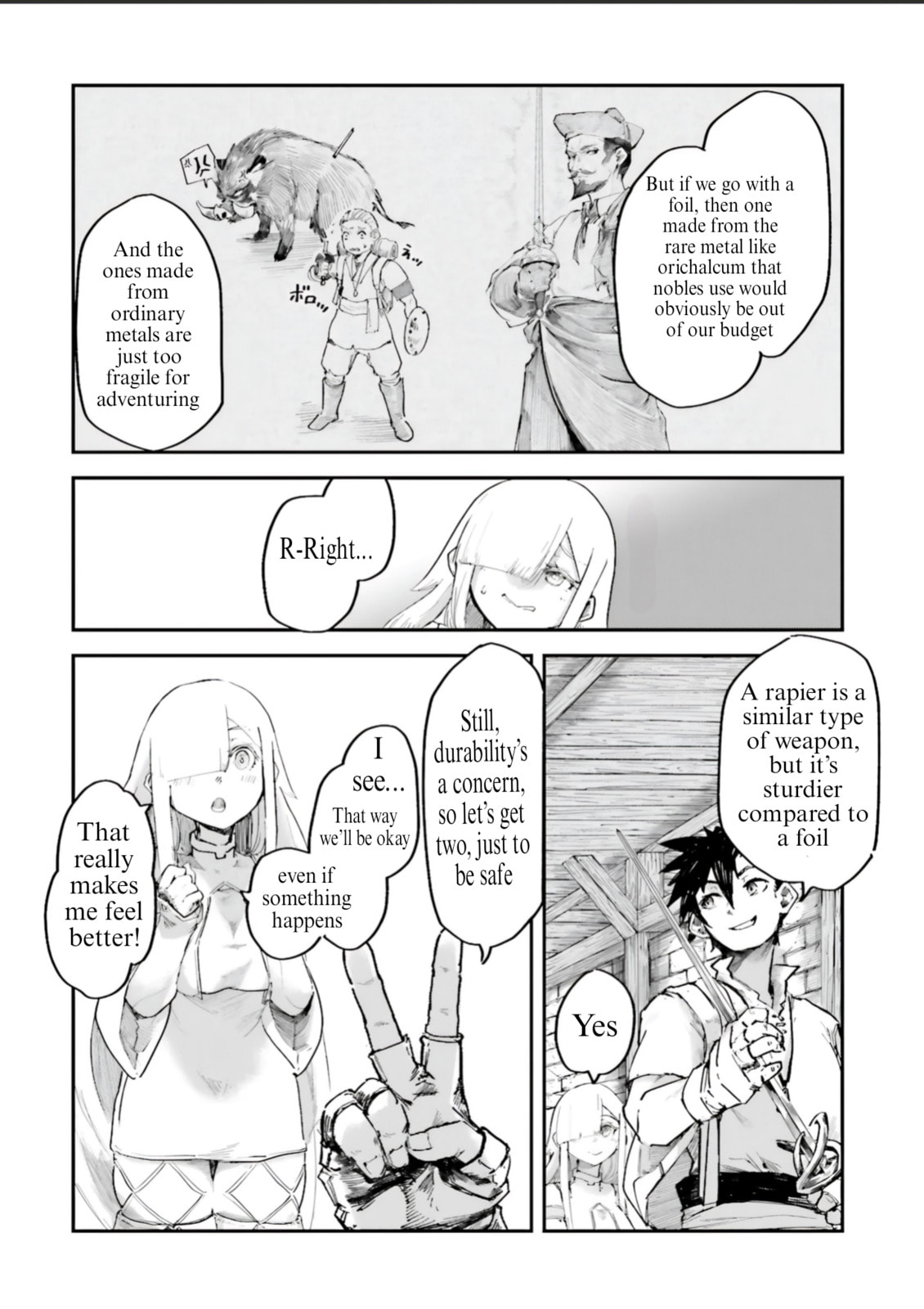 Defying Expectations with Gravity Magic to Be Unparalleled Chapter 6.2 page 4 - 