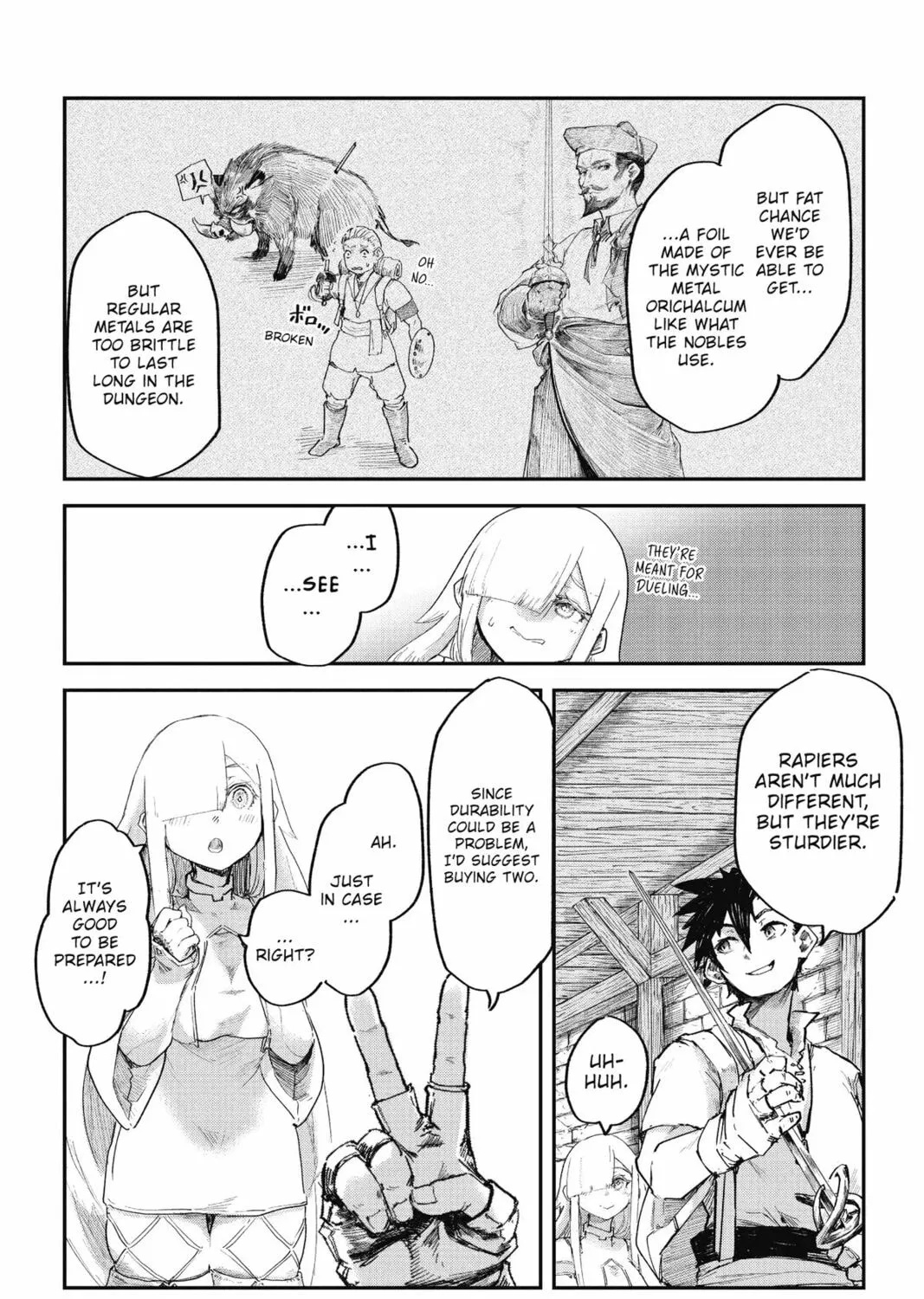 Defying Expectations with Gravity Magic to Be Unparalleled Chapter 6 page 21 - 