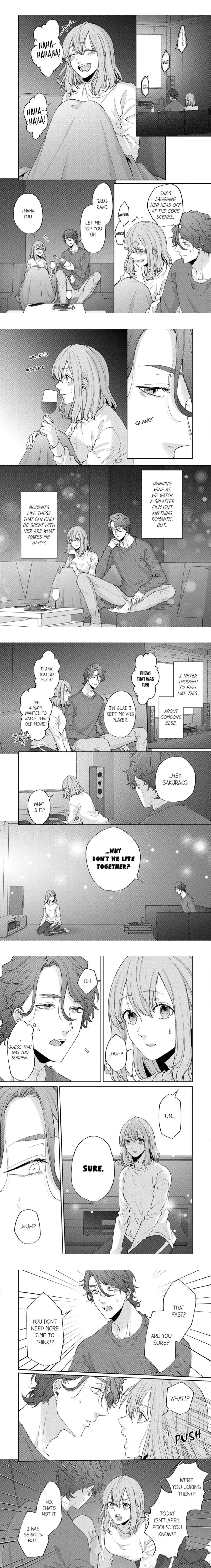 Dekiai Ookami-san no Miwaku Ecchi wa Shitsuren no Ato de. Chapter 5 page 3 - 