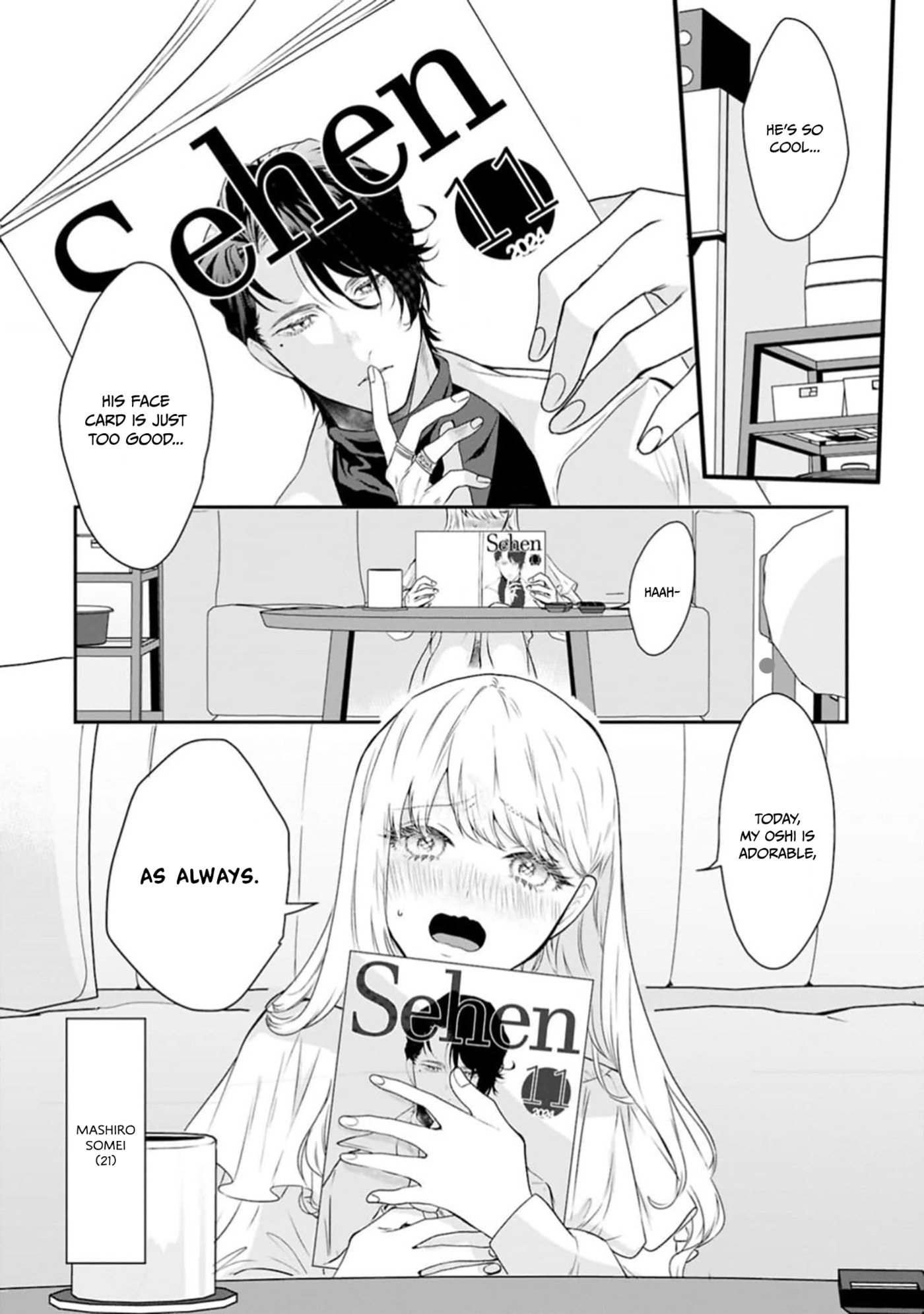 Dekiai Yandere na Oshi ni Tsukamaeraremashita! Anthology Chapter 1 page 3 - 