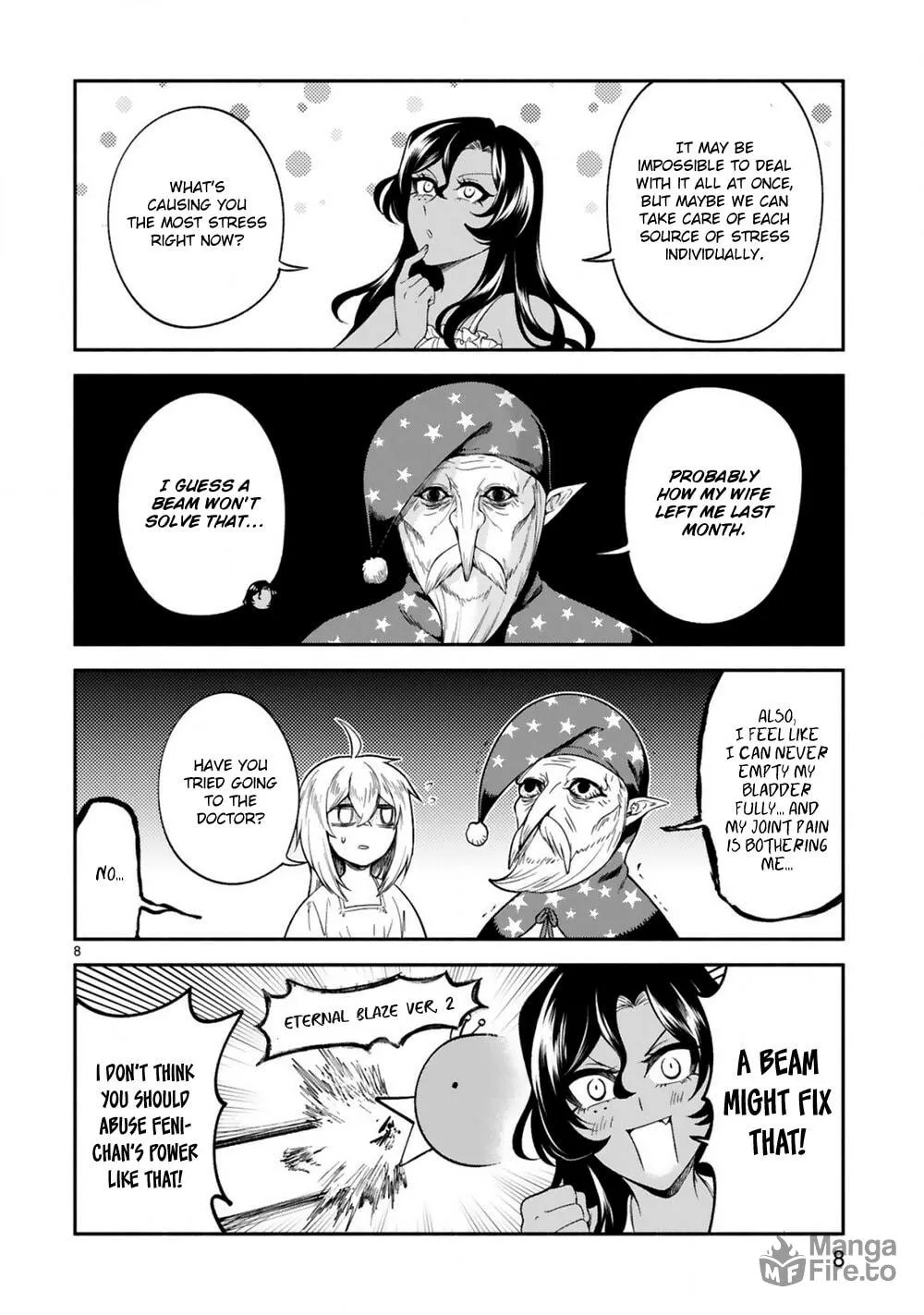 Dekoboko Majo no Oyako Jijou Chapter 19 page 10 - 