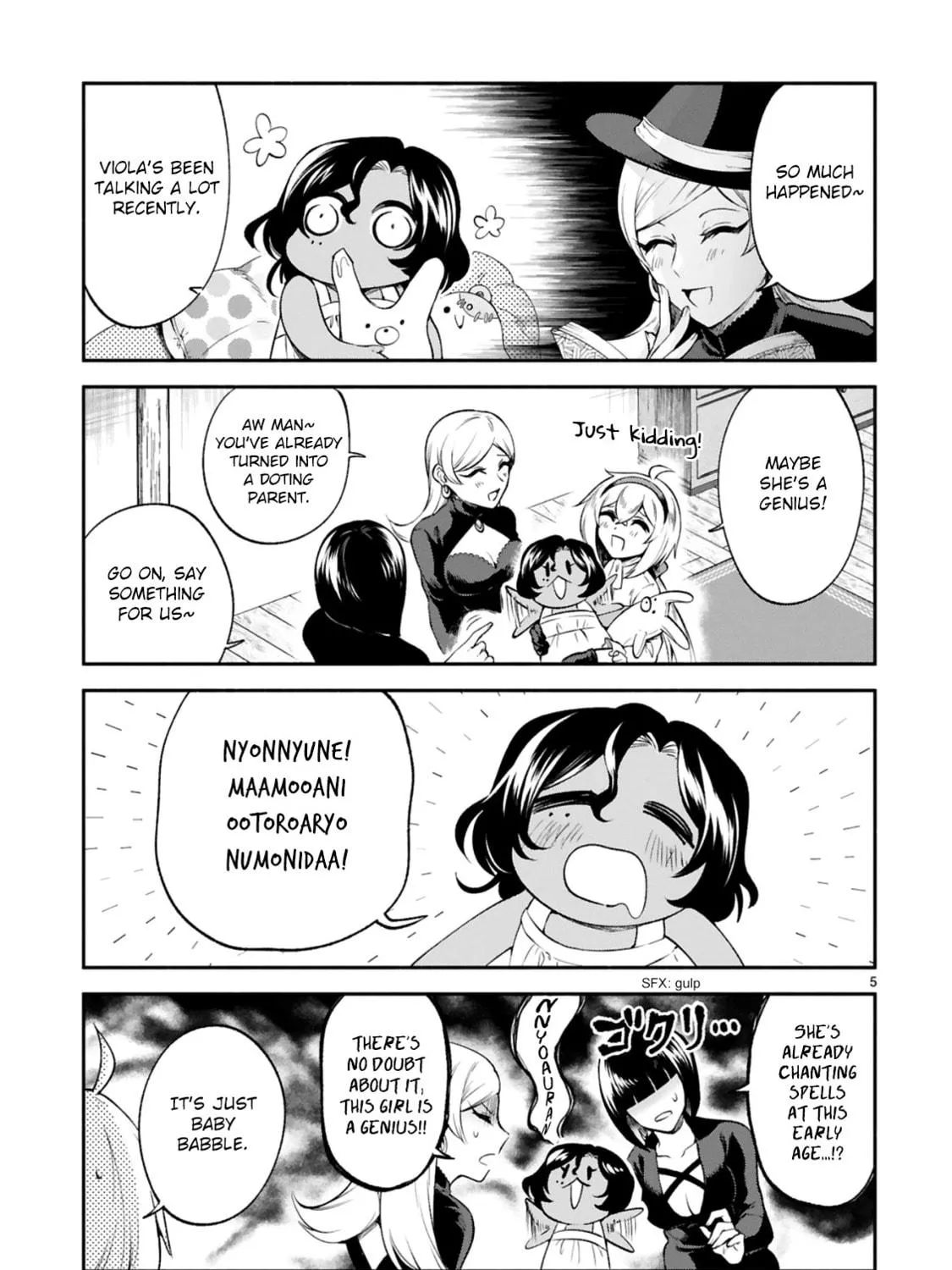 Dekoboko Majo no Oyako Jijou Chapter 22 page 10 - 