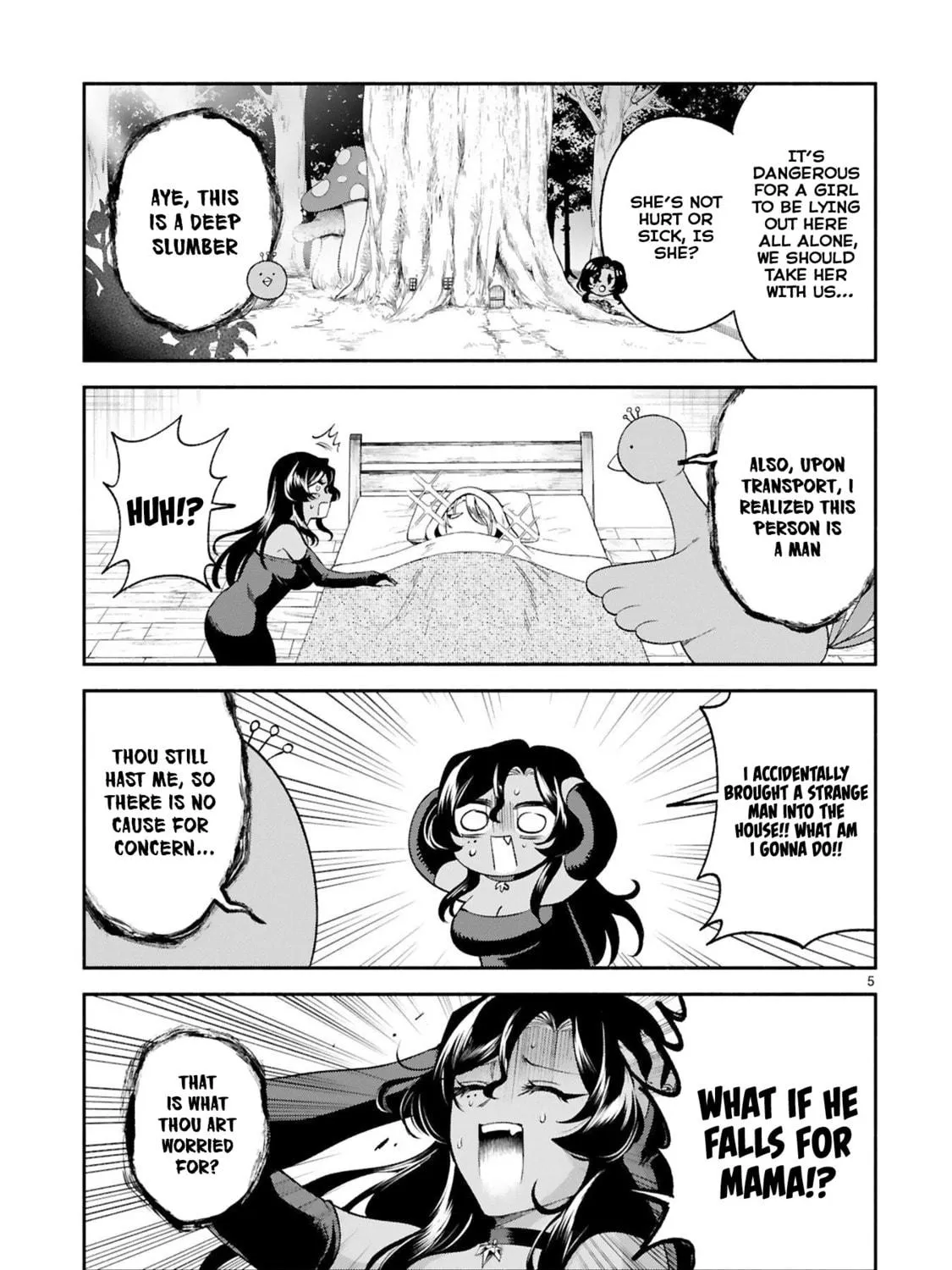 Dekoboko Majo no Oyako Jijou Chapter 31 page 9 - 