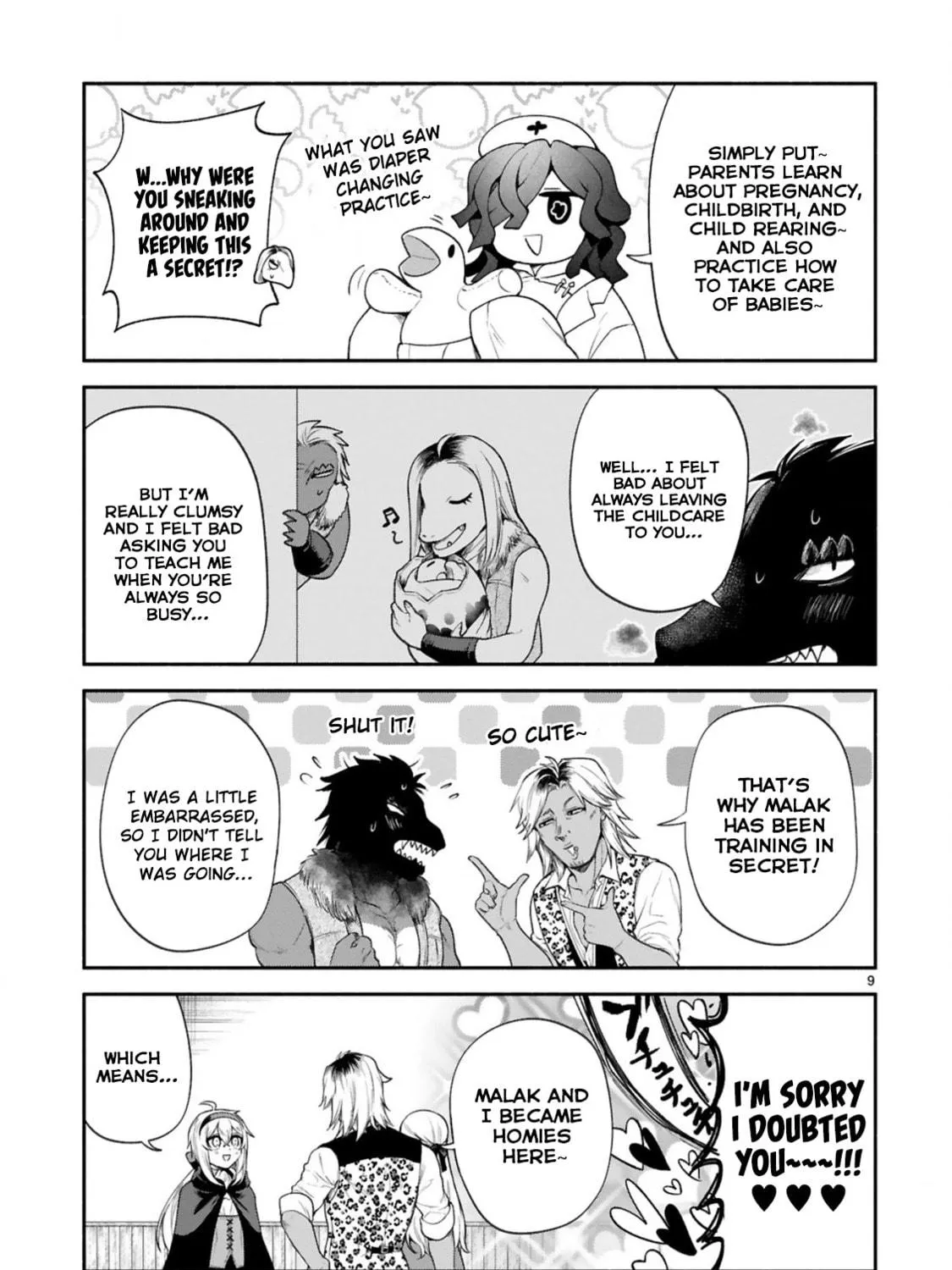 Dekoboko Majo no Oyako Jijou Chapter 34 page 17 - 