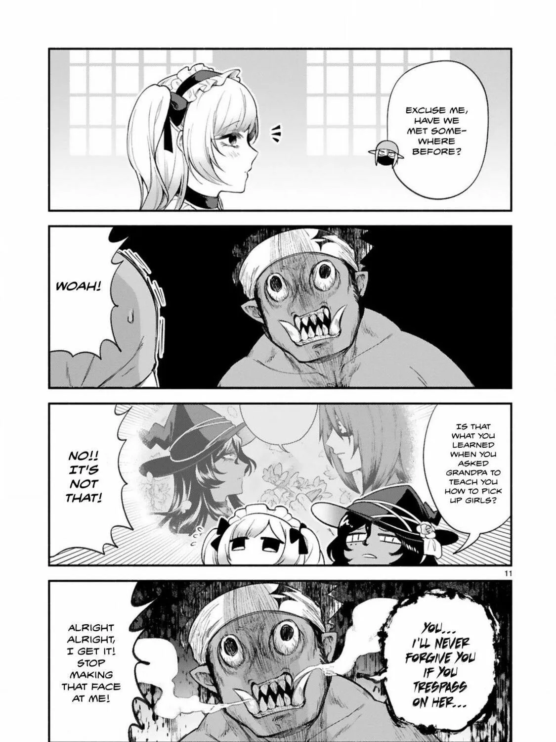 Dekoboko Majo no Oyako Jijou Chapter 36 page 19 - 