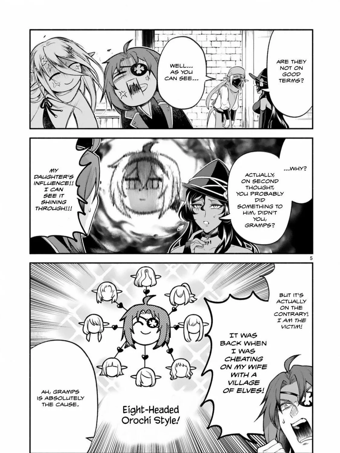 Dekoboko Majo no Oyako Jijou Chapter 43 page 9 - 