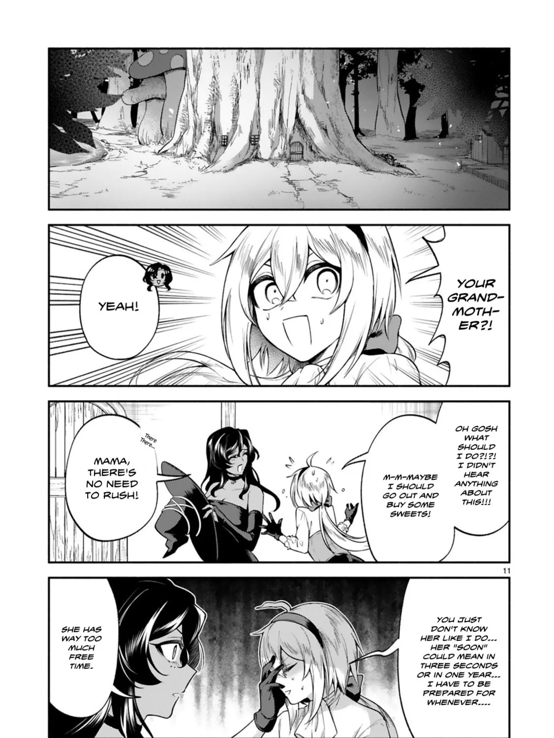 Dekoboko Majo no Oyako Jijou Chapter 44 page 21 - 