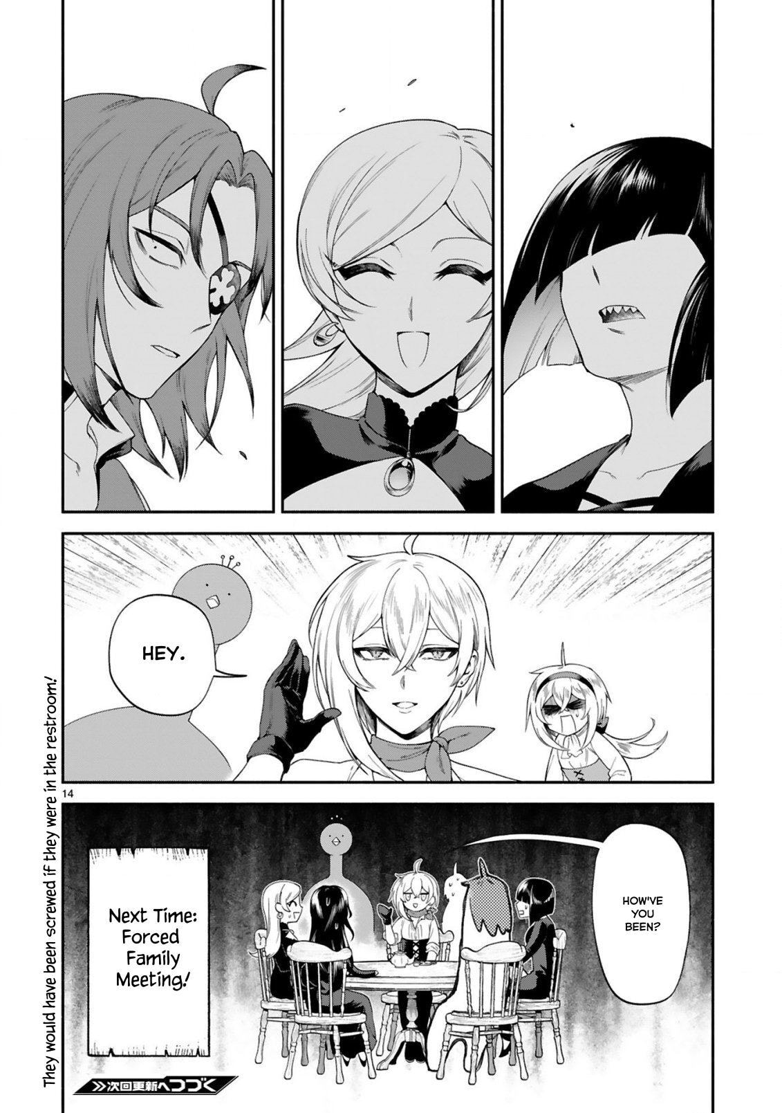 Dekoboko Majo no Oyako Jijou Chapter 48 page 14 - 