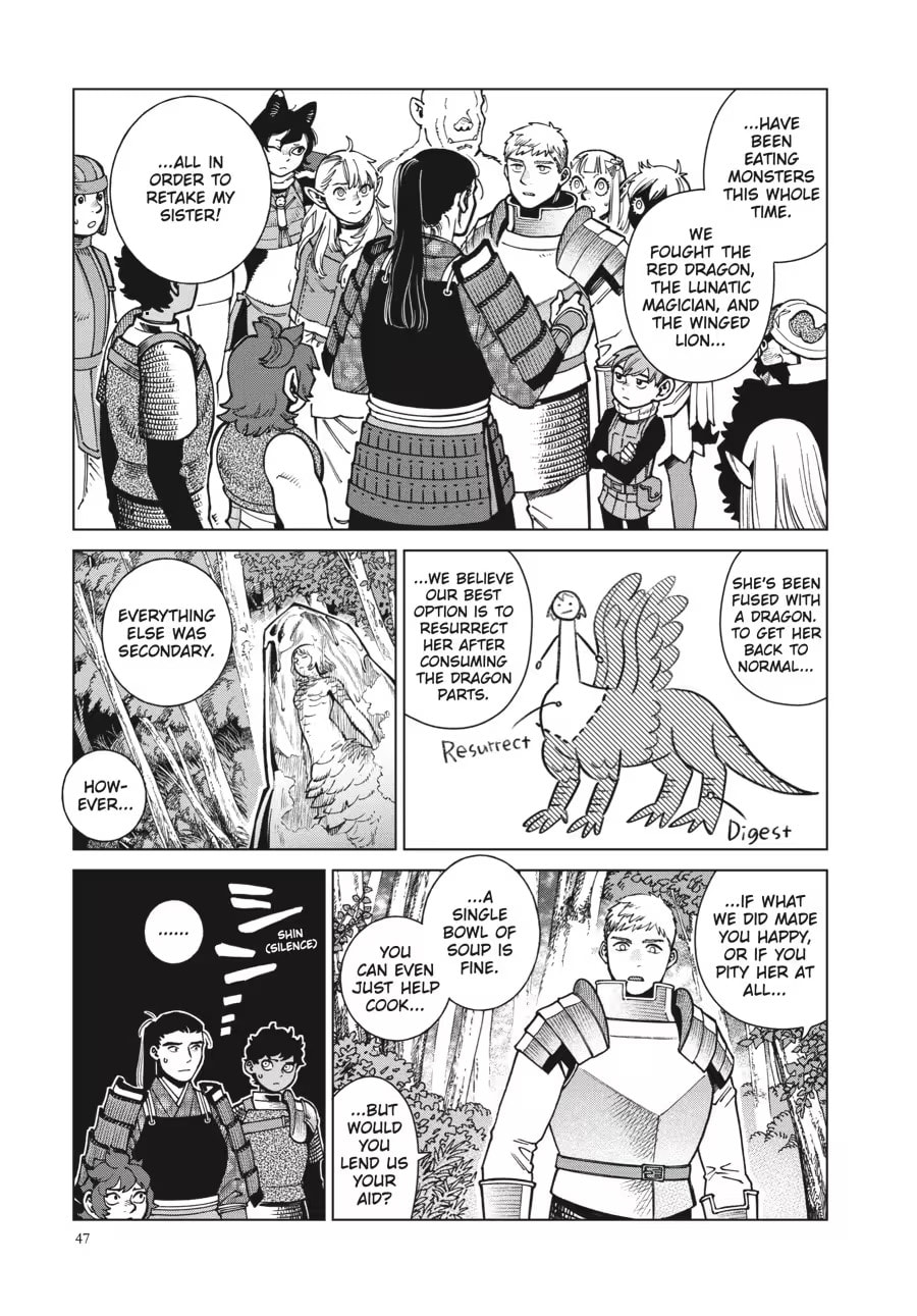 Delicious in Dungeon Chapter 0 page 49 - 