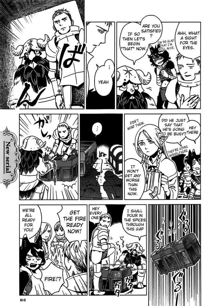 Delicious in Dungeon Chapter 1.1 page 4 - 