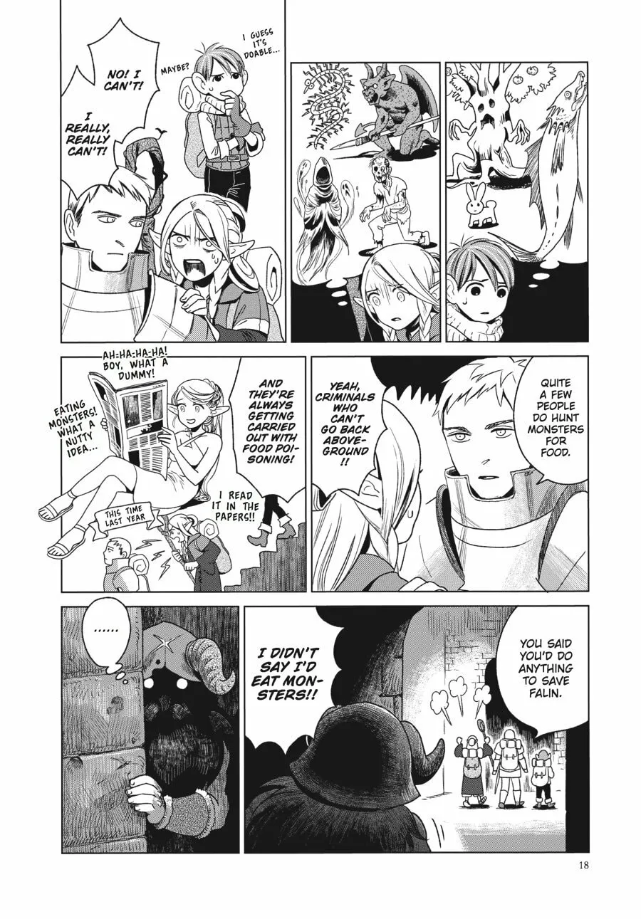 Delicious in Dungeon Chapter 1 page 14 - 
