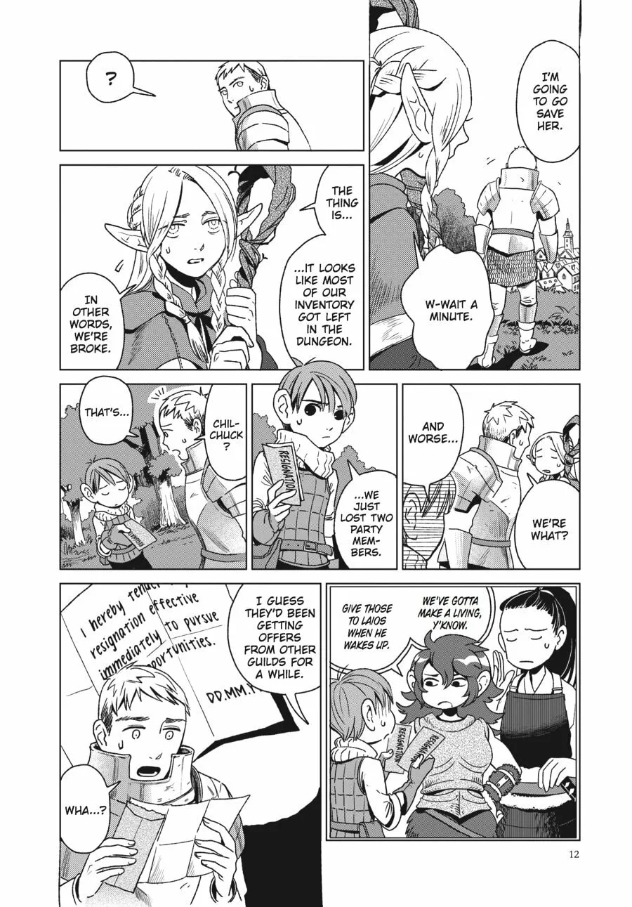 Delicious in Dungeon Chapter 1 page 8 - 