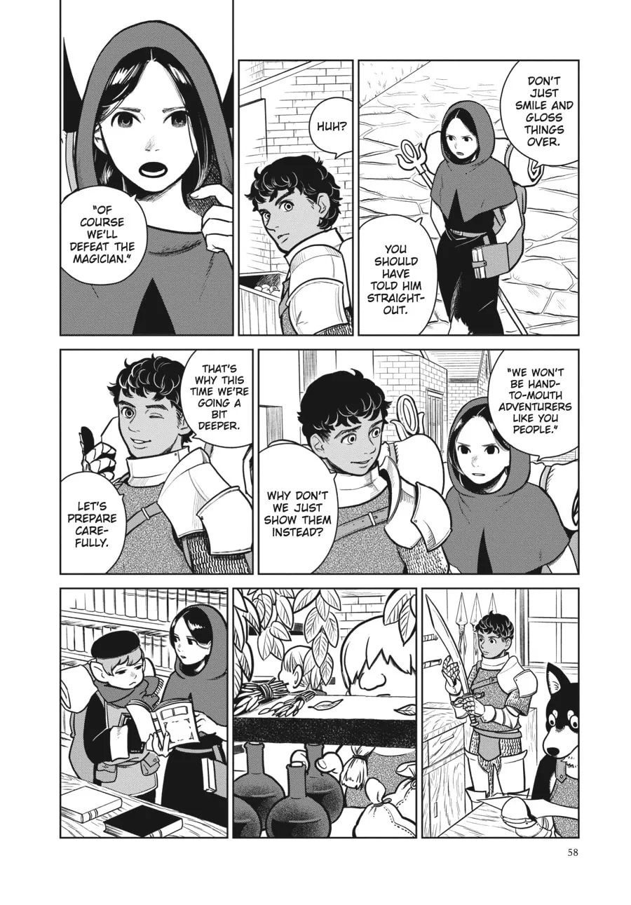 Delicious in Dungeon Chapter 10 page 4 - 