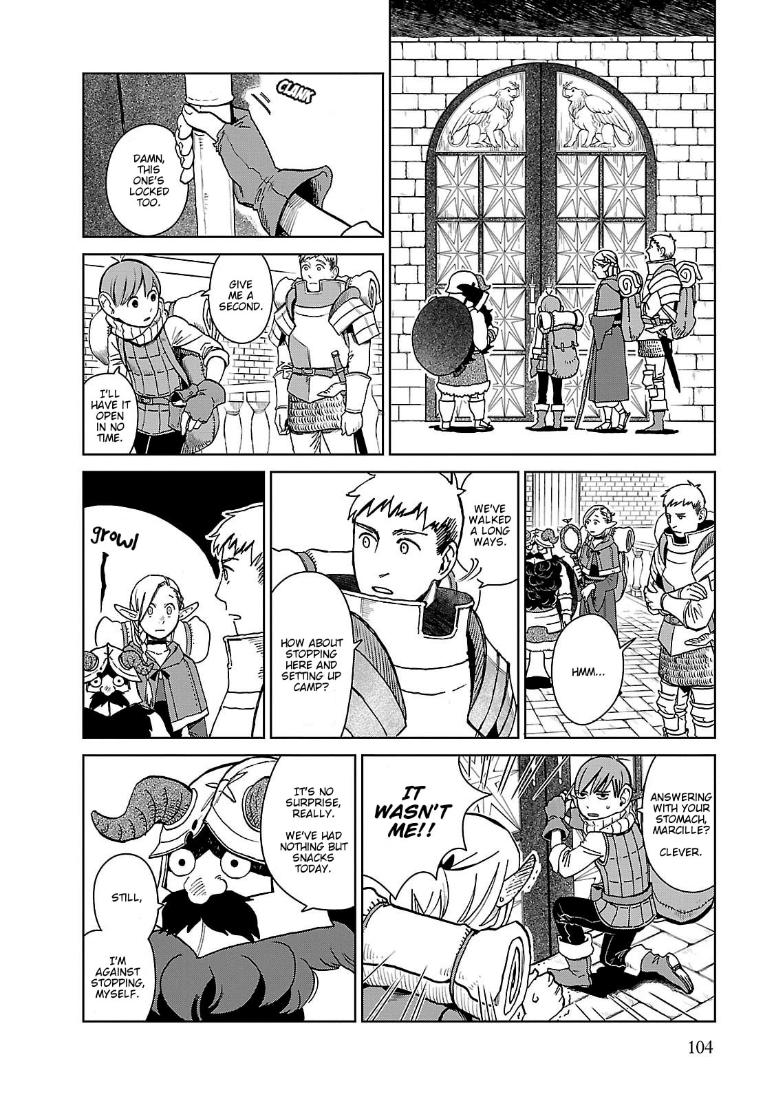 Delicious in Dungeon Chapter 12.1 page 2 - 