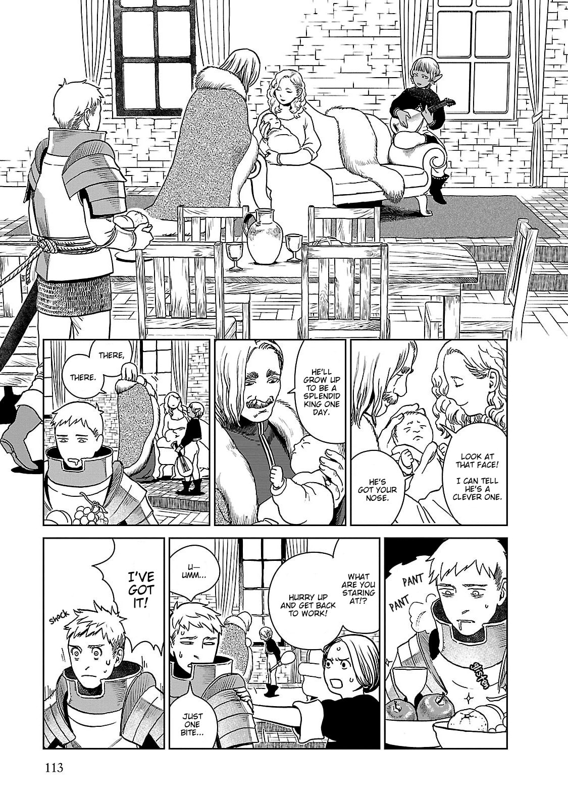 Delicious in Dungeon Chapter 12.1 page 11 - 