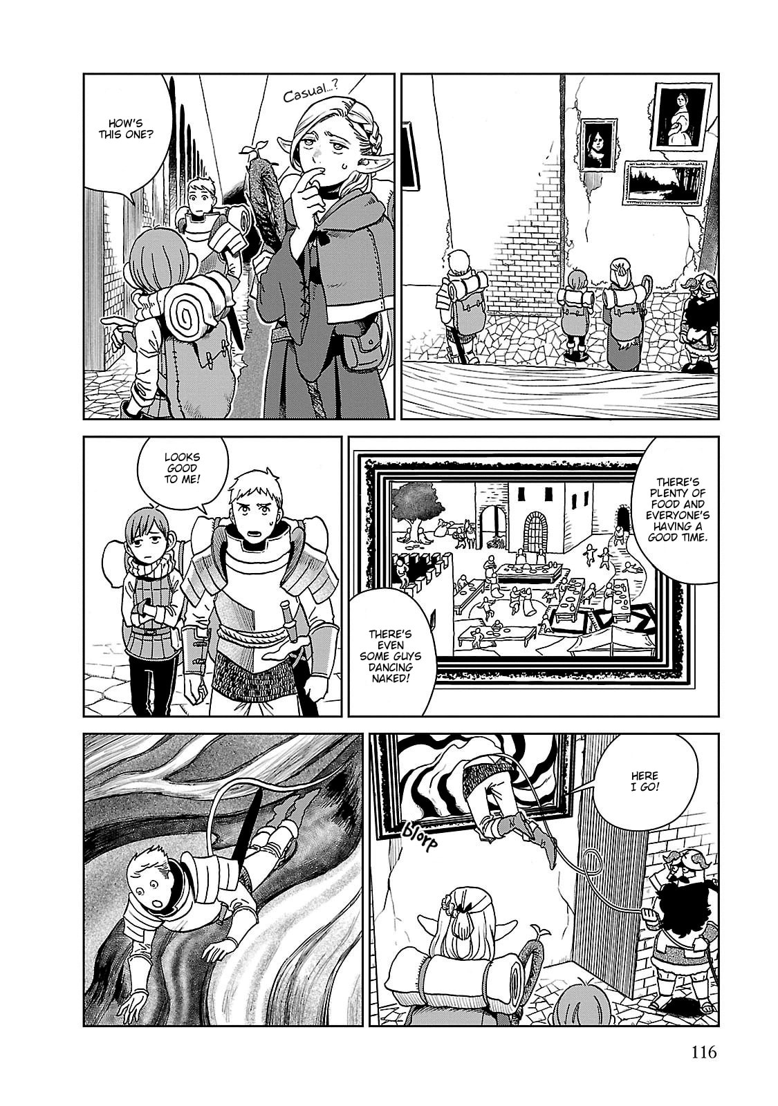 Delicious in Dungeon Chapter 12.1 page 14 - 