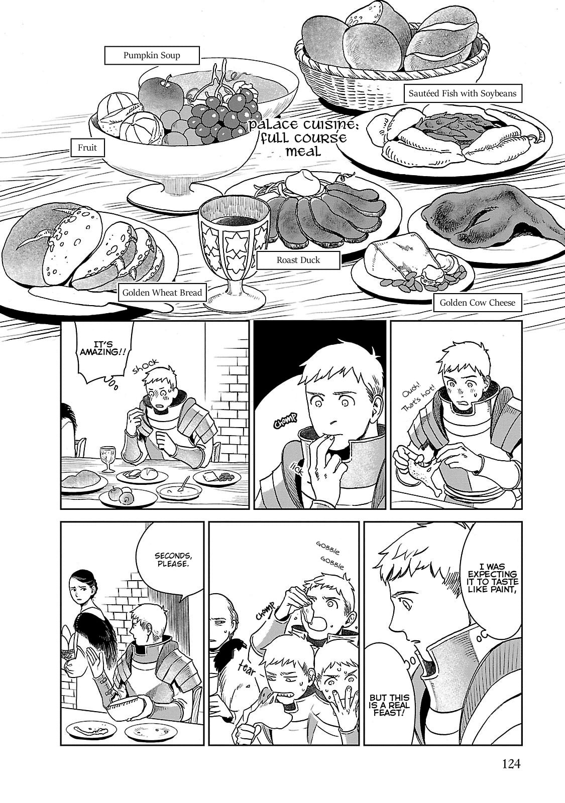 Delicious in Dungeon Chapter 12.1 page 22 - 