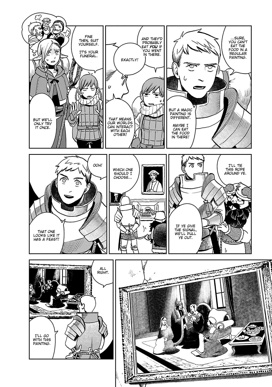 Delicious in Dungeon Chapter 12.1 page 8 - 