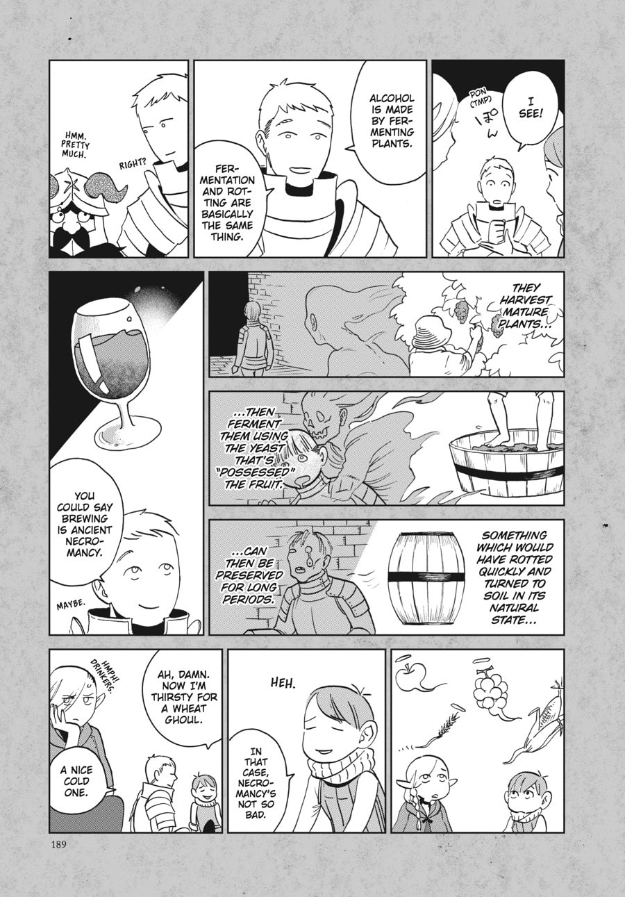 Delicious in Dungeon Chapter 14.1 page 6 - 