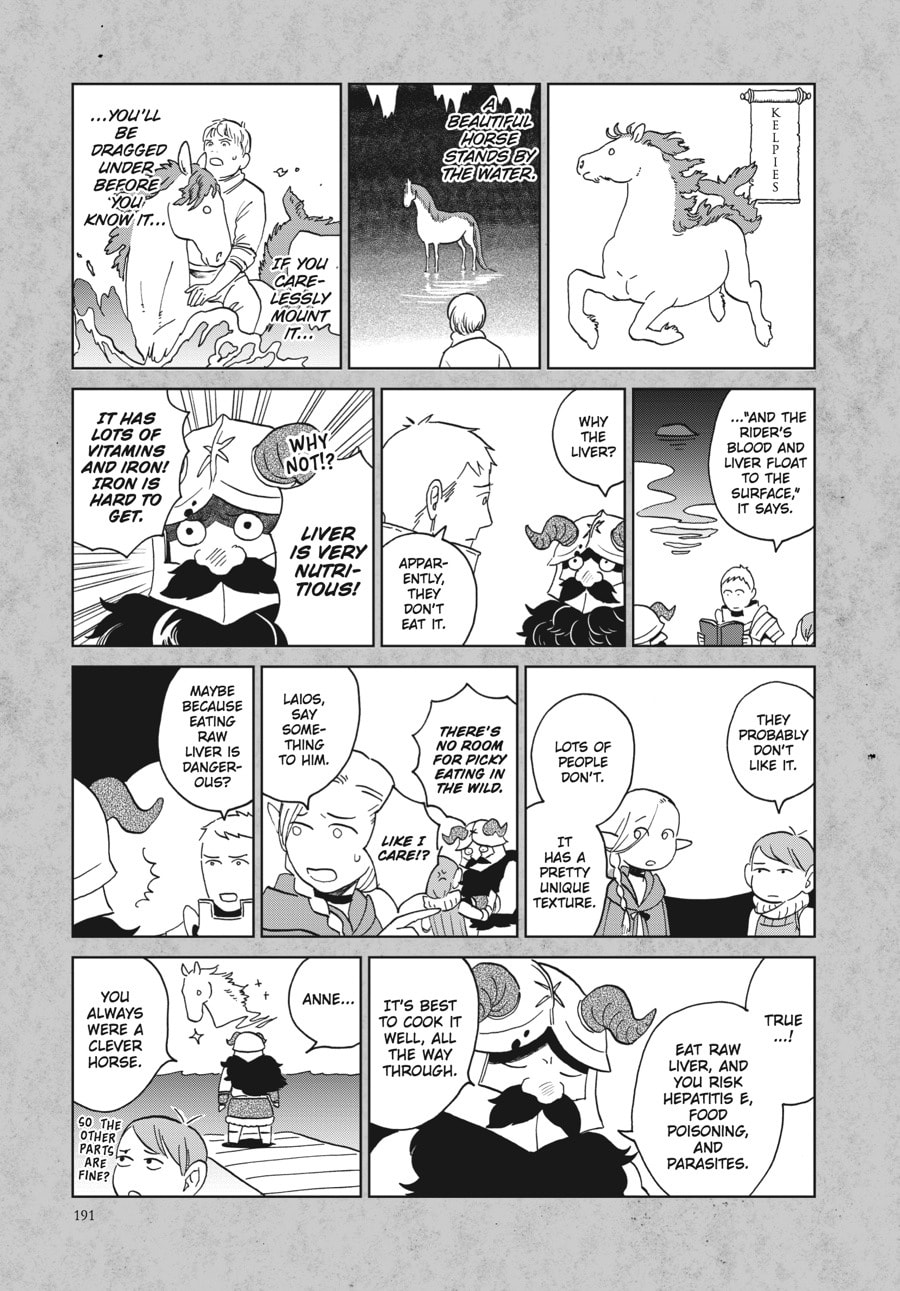 Delicious in Dungeon Chapter 14.1 page 8 - 