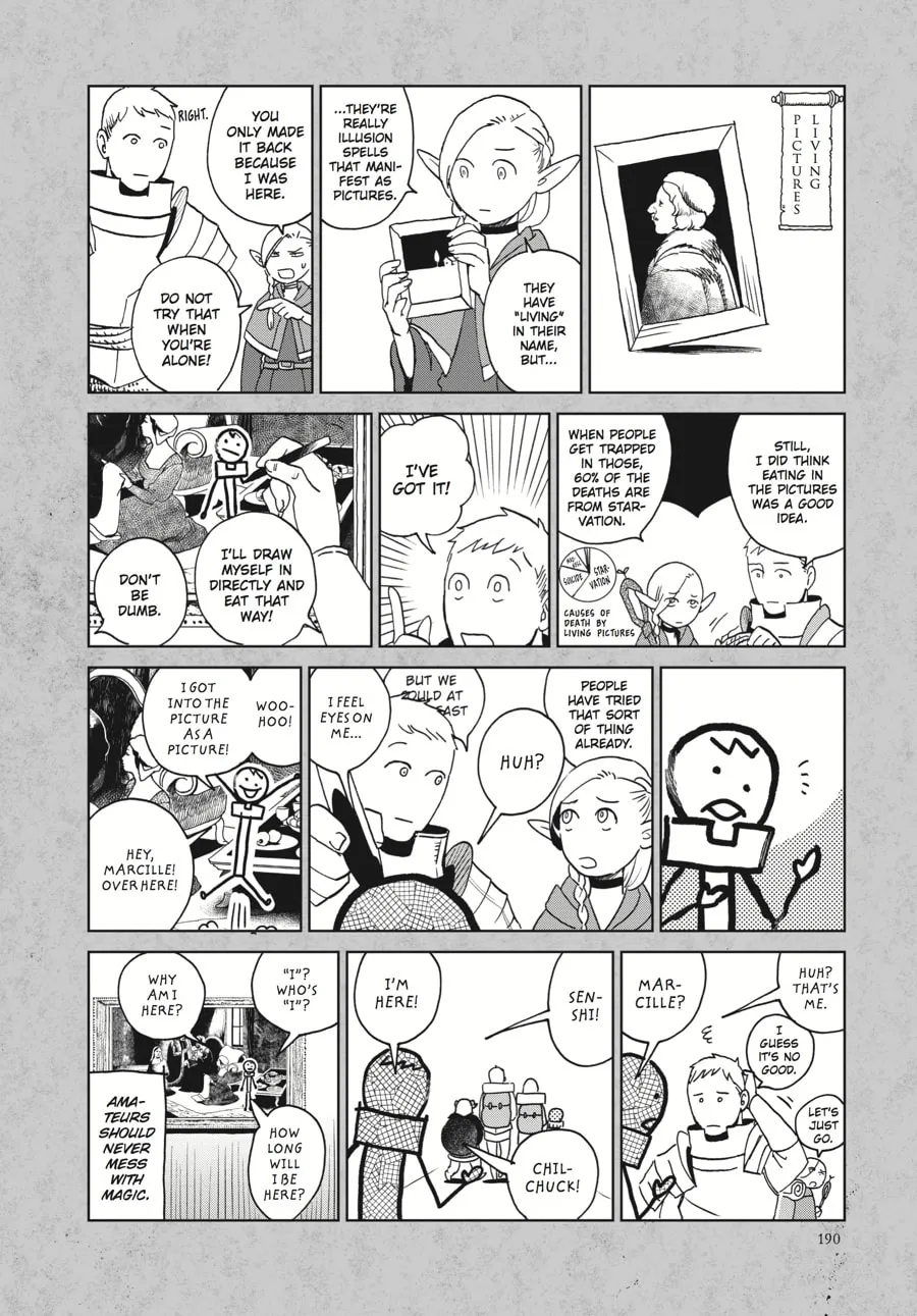 Delicious in Dungeon Chapter 14.5 page 7 - 