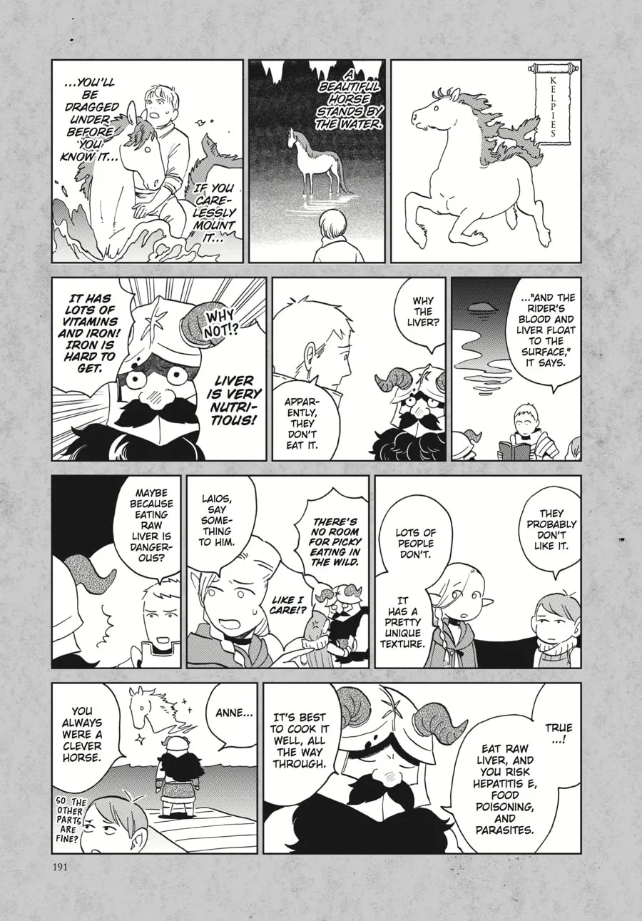 Delicious in Dungeon Chapter 14.5 page 8 - 