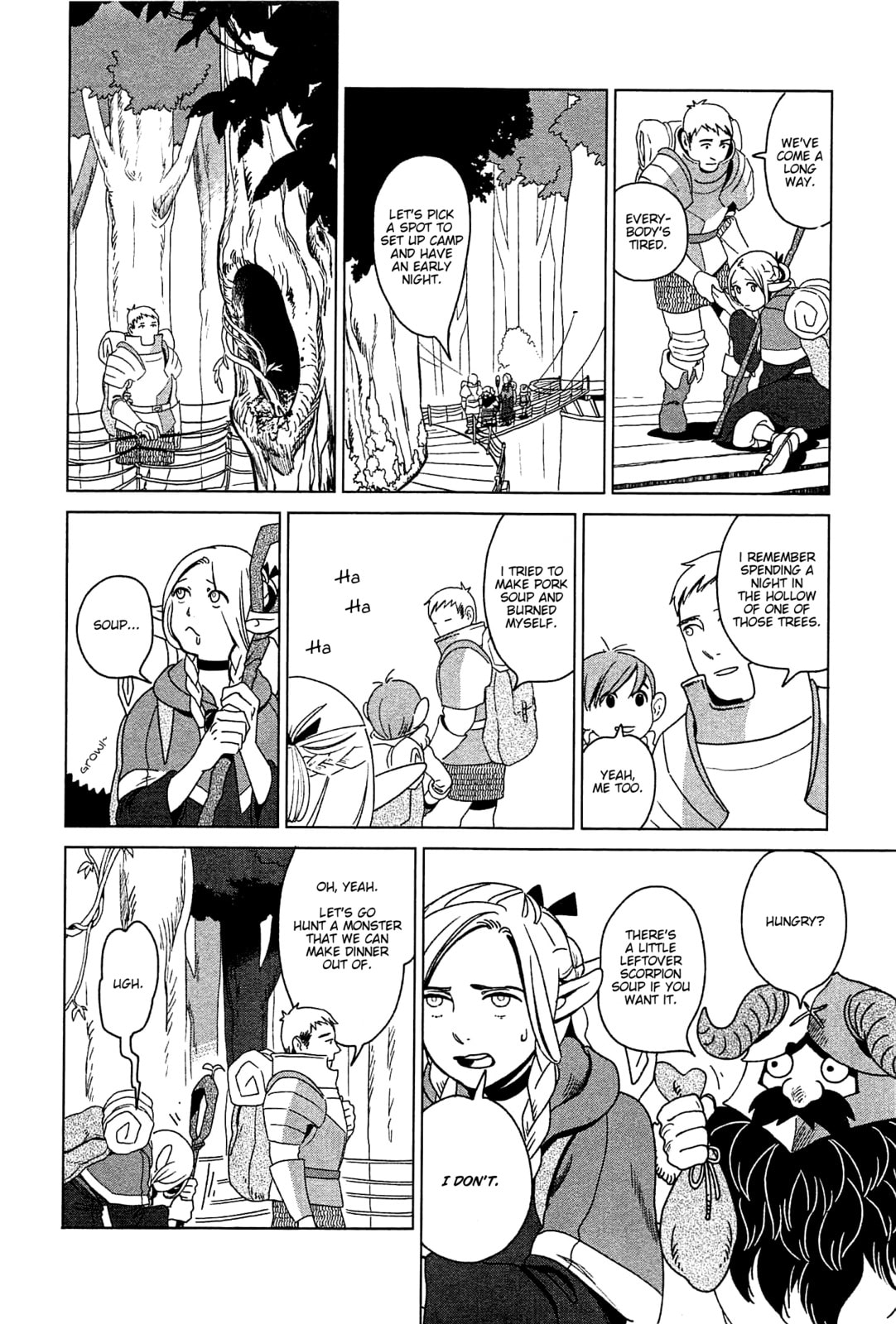 Delicious in Dungeon Chapter 2.1 page 4 - 